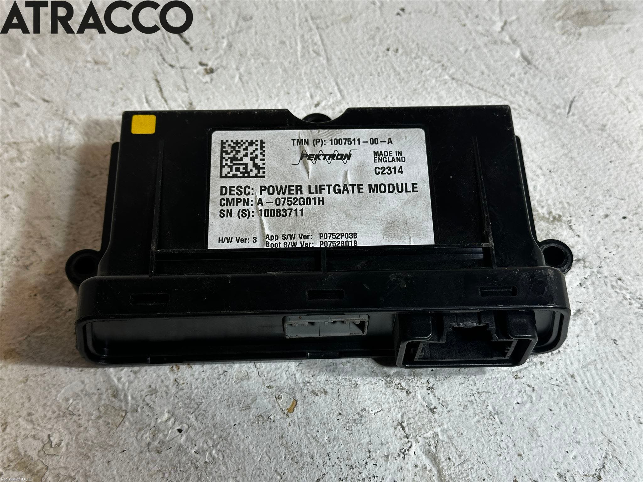 Tesla MODEL S 13- Styreenhet Bakluke