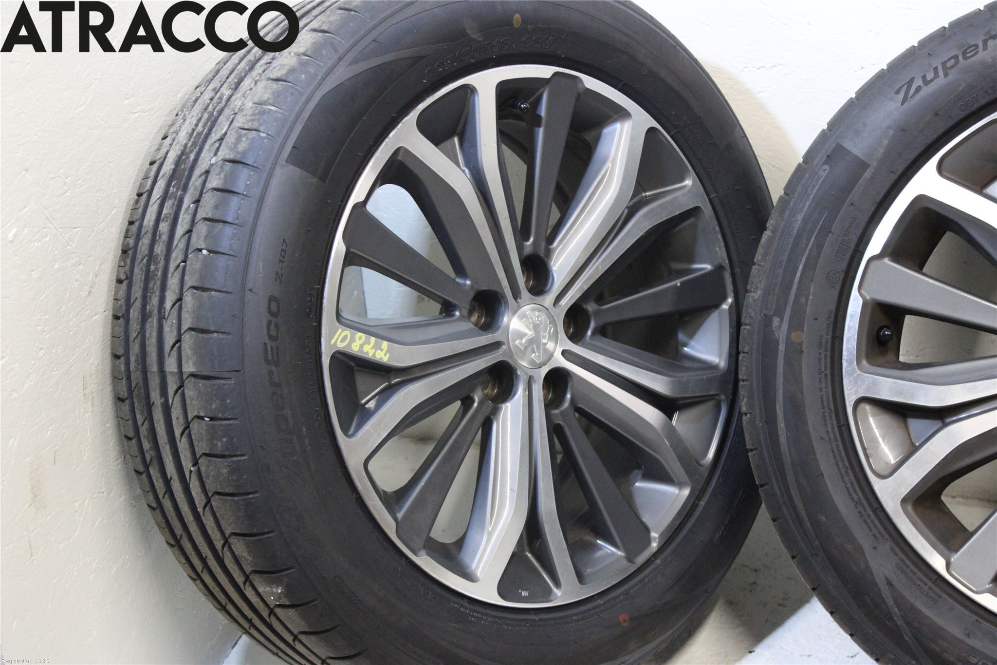 Peugeot 4008 Dekk Sommer På Alu Felg 4Stk