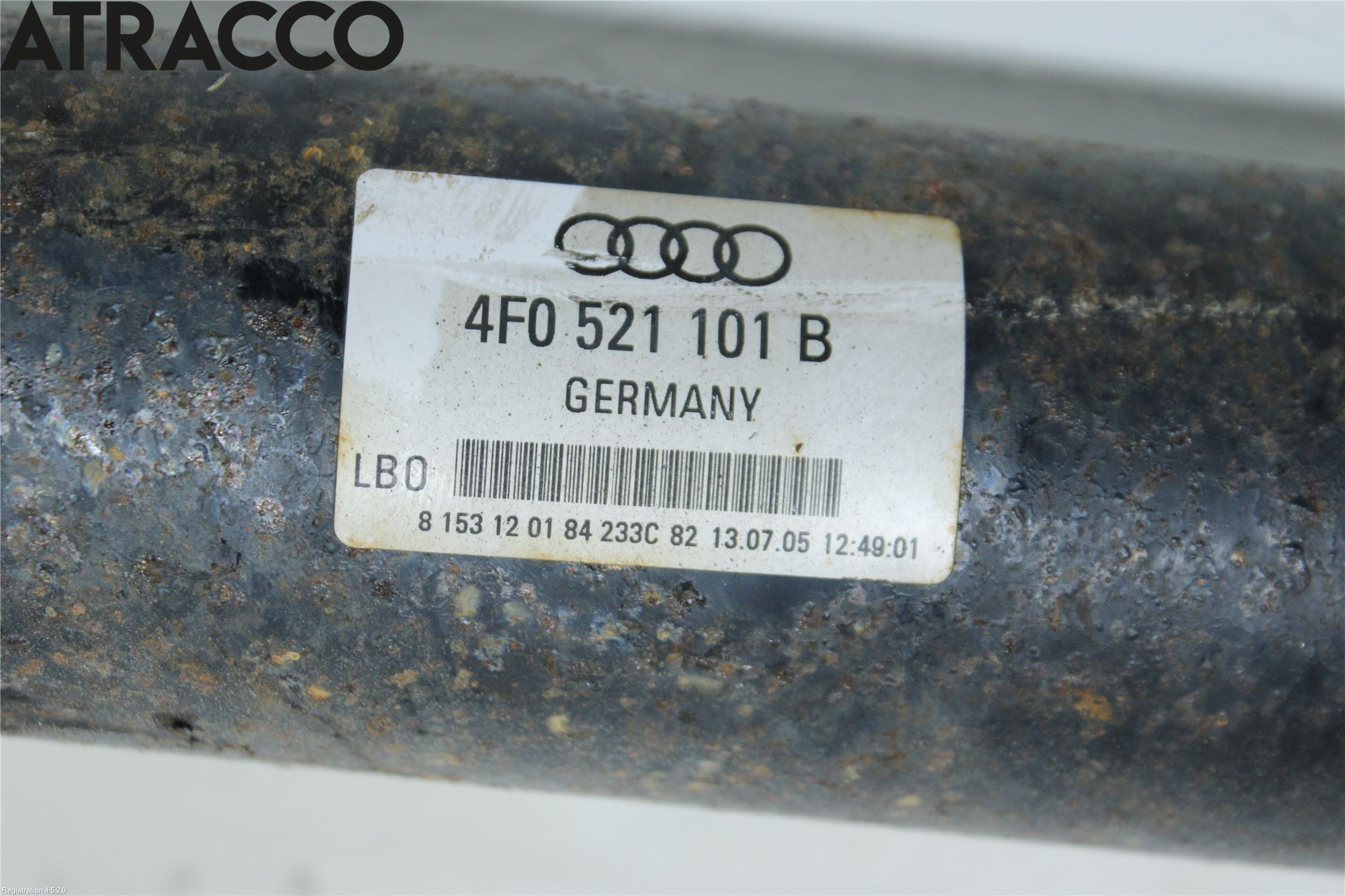 Audi A6/S6     05-11 Mellomaksel Kompl