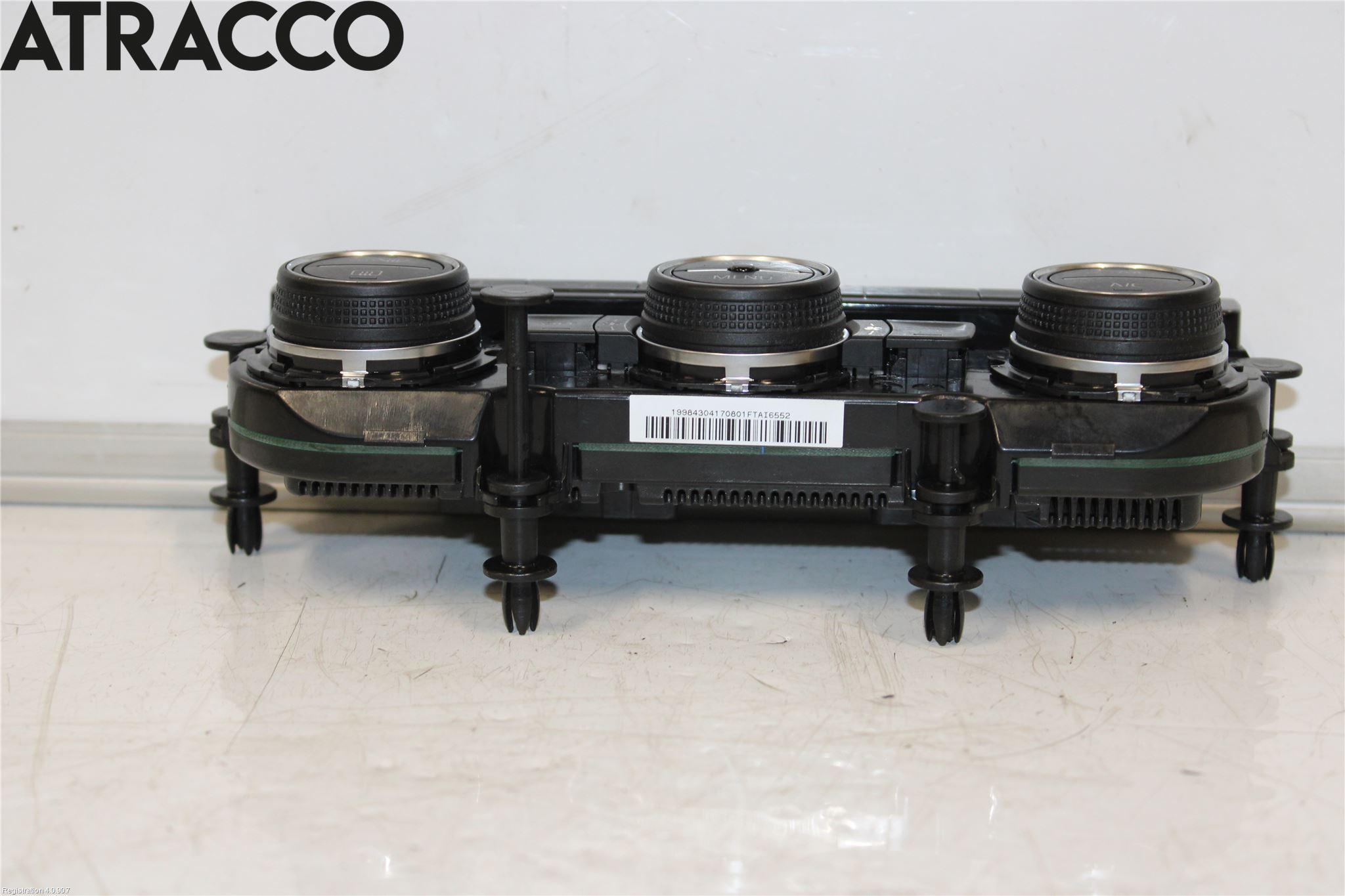 Volkswagen VW GOLF / E-GOLF VII 13-20 Varme Ac Betjening-Display