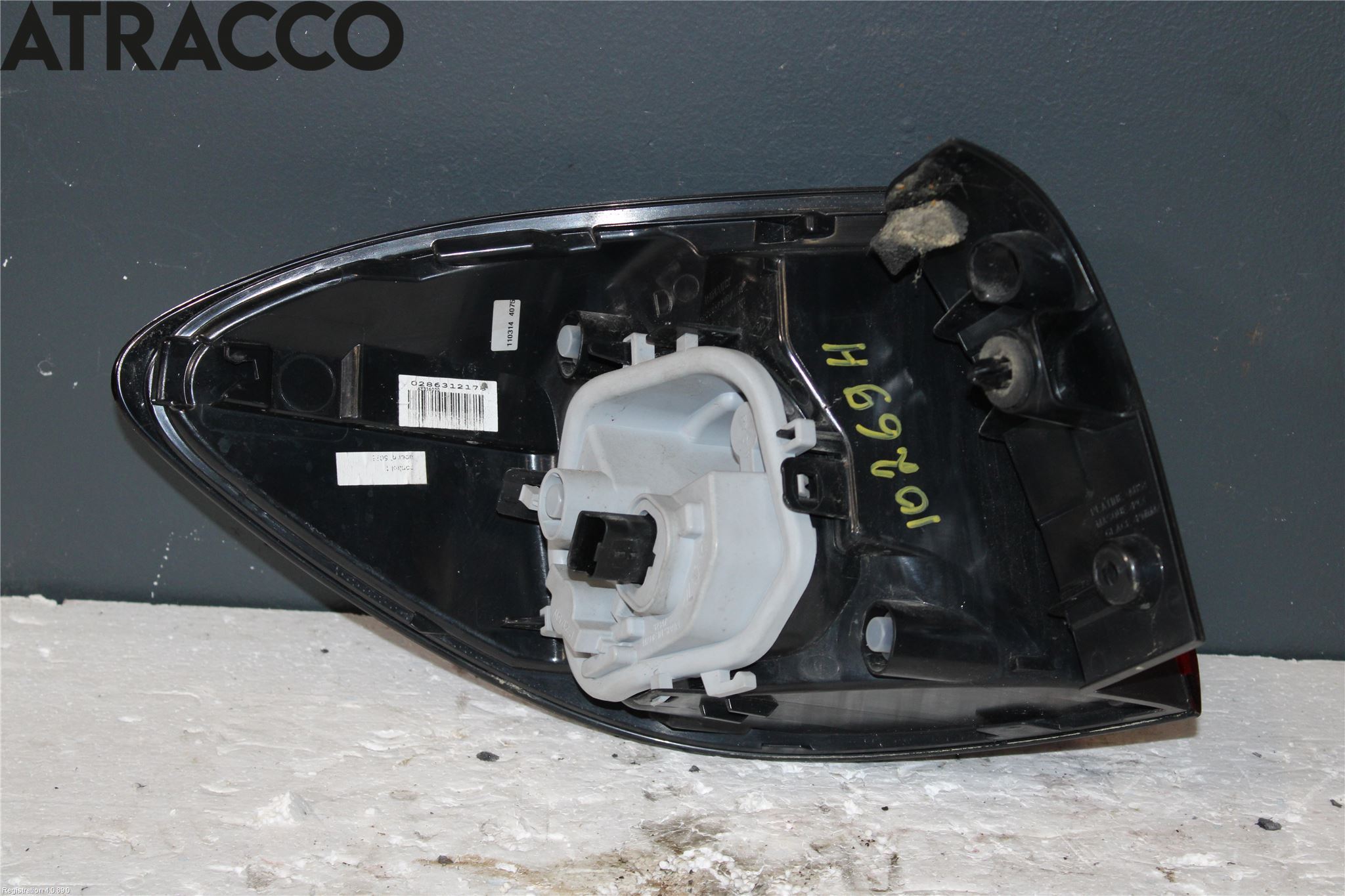 Renault CAPTUR 13-19 Baklykt Høyre