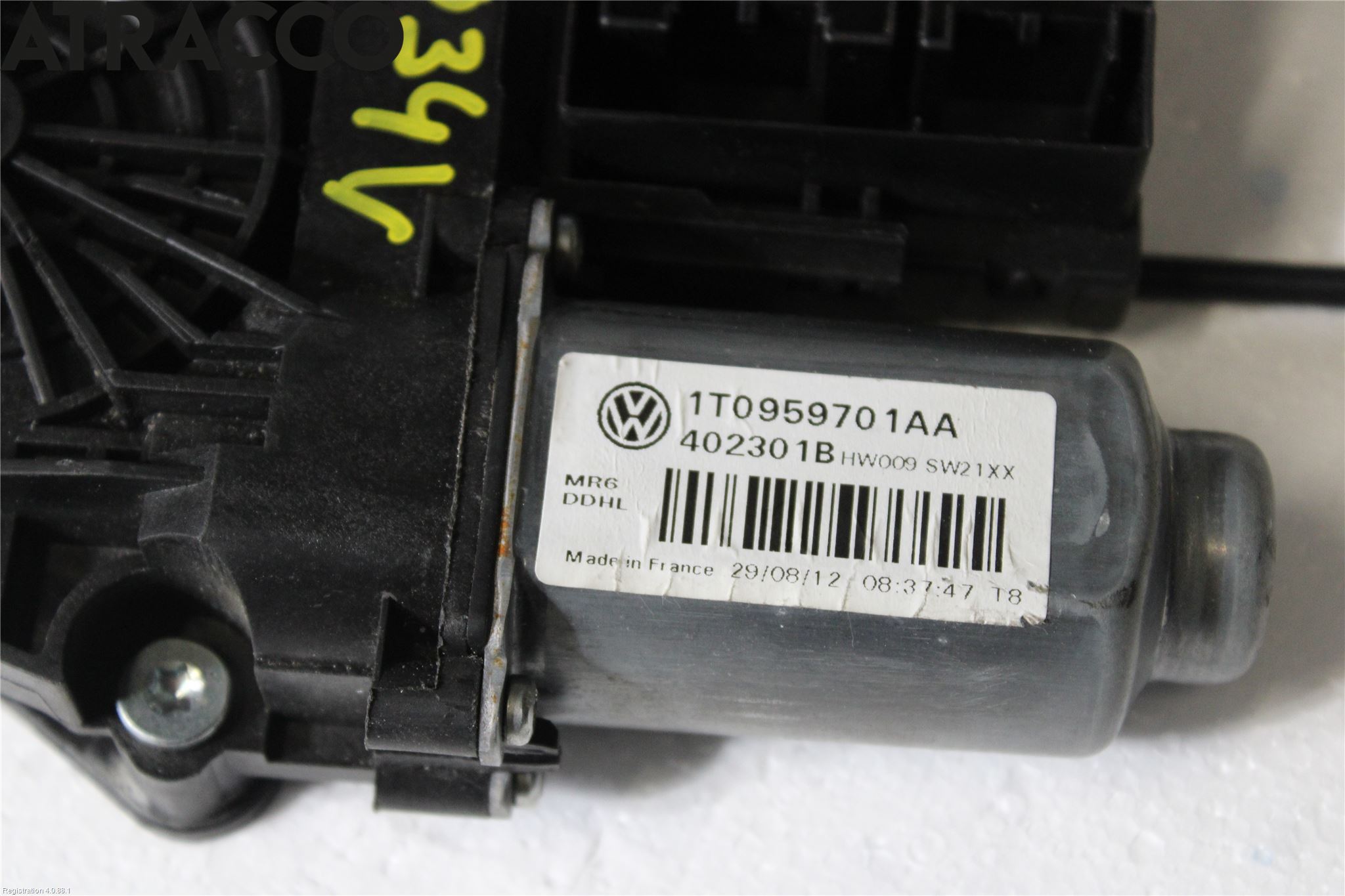 Skoda OCTAVIA (1Z) 05-13 Vindusheismotor