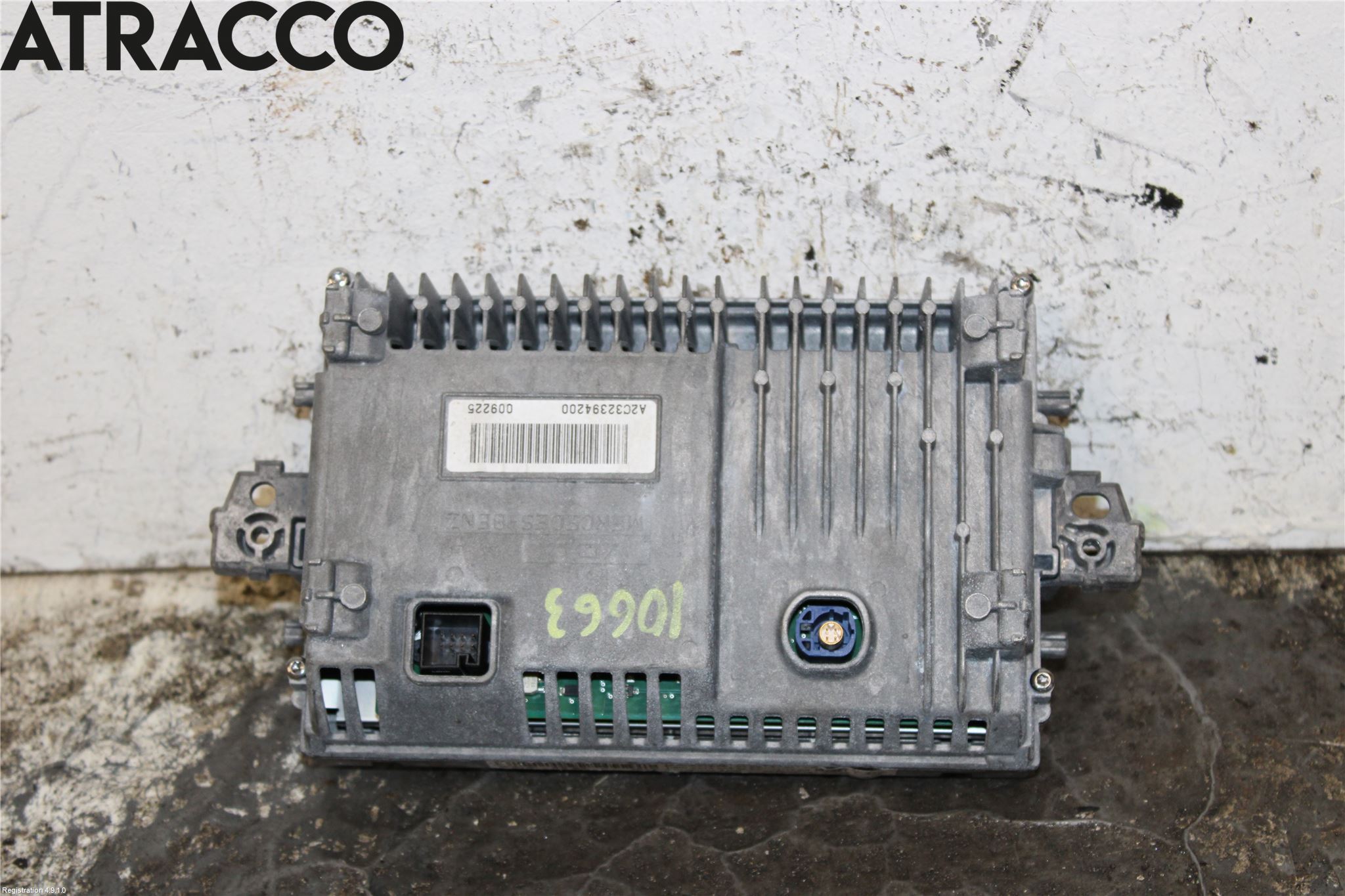 Mercedes-Benz MB E-KLASS (W212) 09-16 Instr Skjerm Dvd-Gps-Ac-Tlf