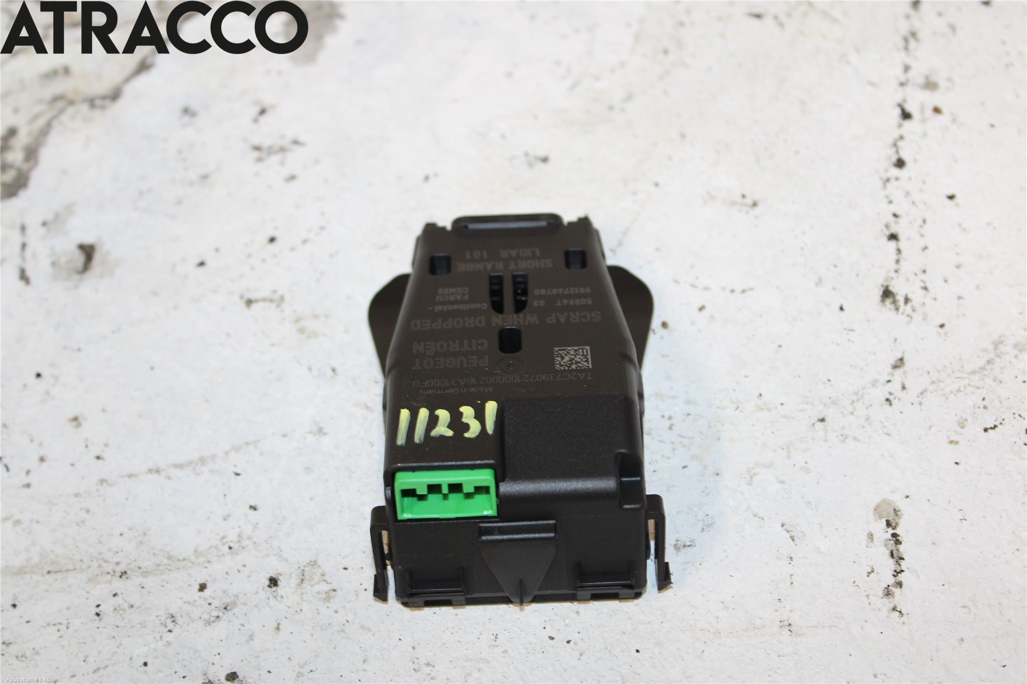 Peugeot 2008 13-20 Sensor Kollisjonsbeskyttelse