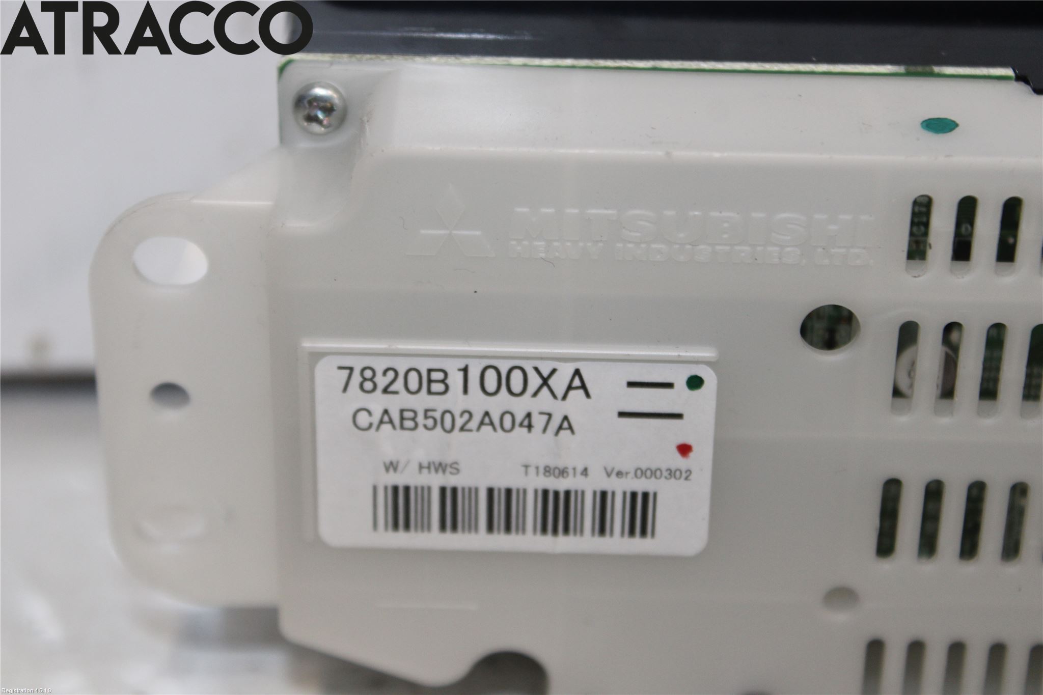 Mitsubishi OUTLANDER 13-21 Varme Ac Betjening-Display