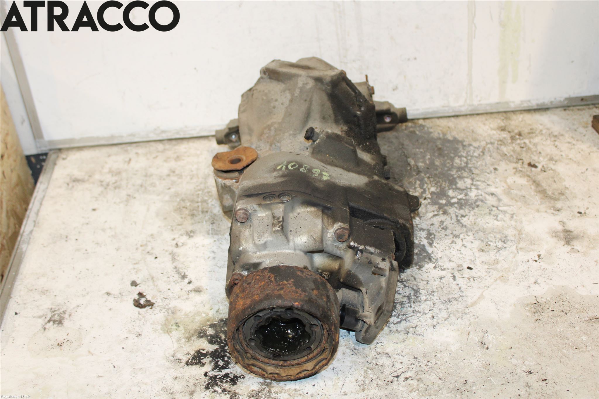 Volvo XC90 03-06 Bakaksel Kardang Bak -Diff