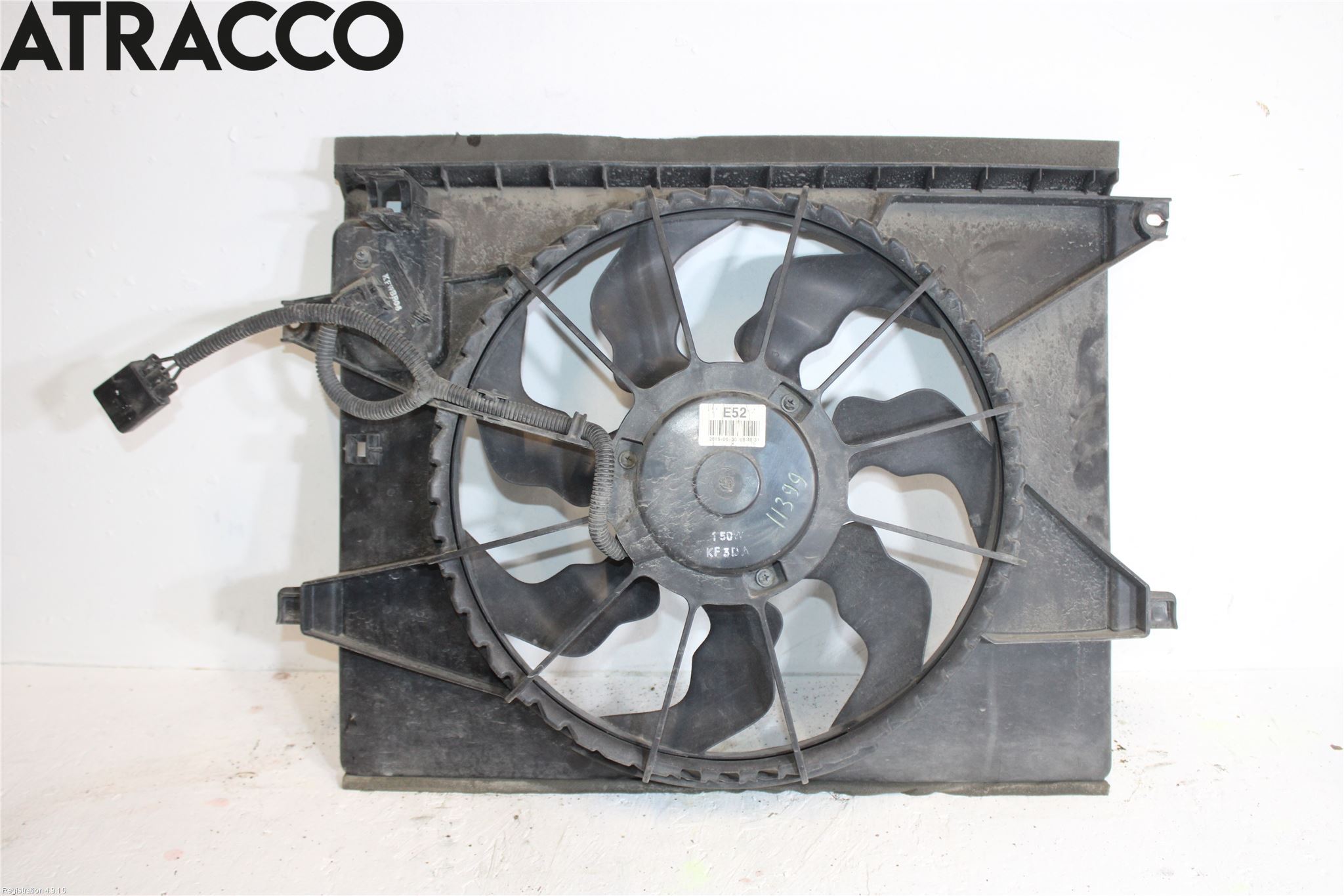 Kia SOUL 09- Kjølevifte Elektrisk