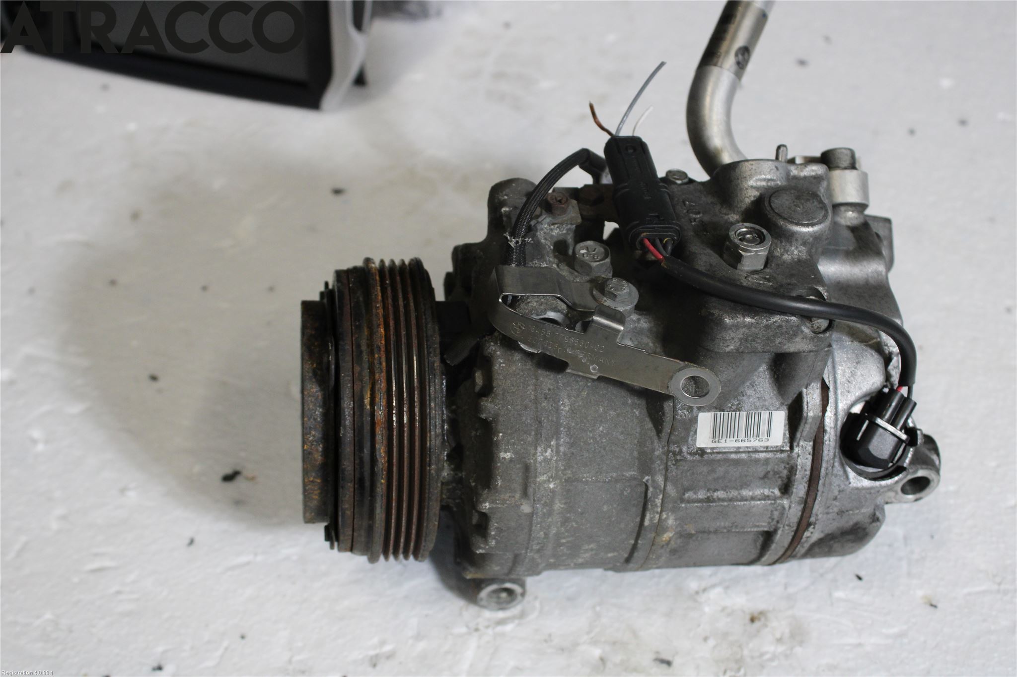 BMW 5 E60/61 Sed/Tou 02-10 Varme Ac Kompressor