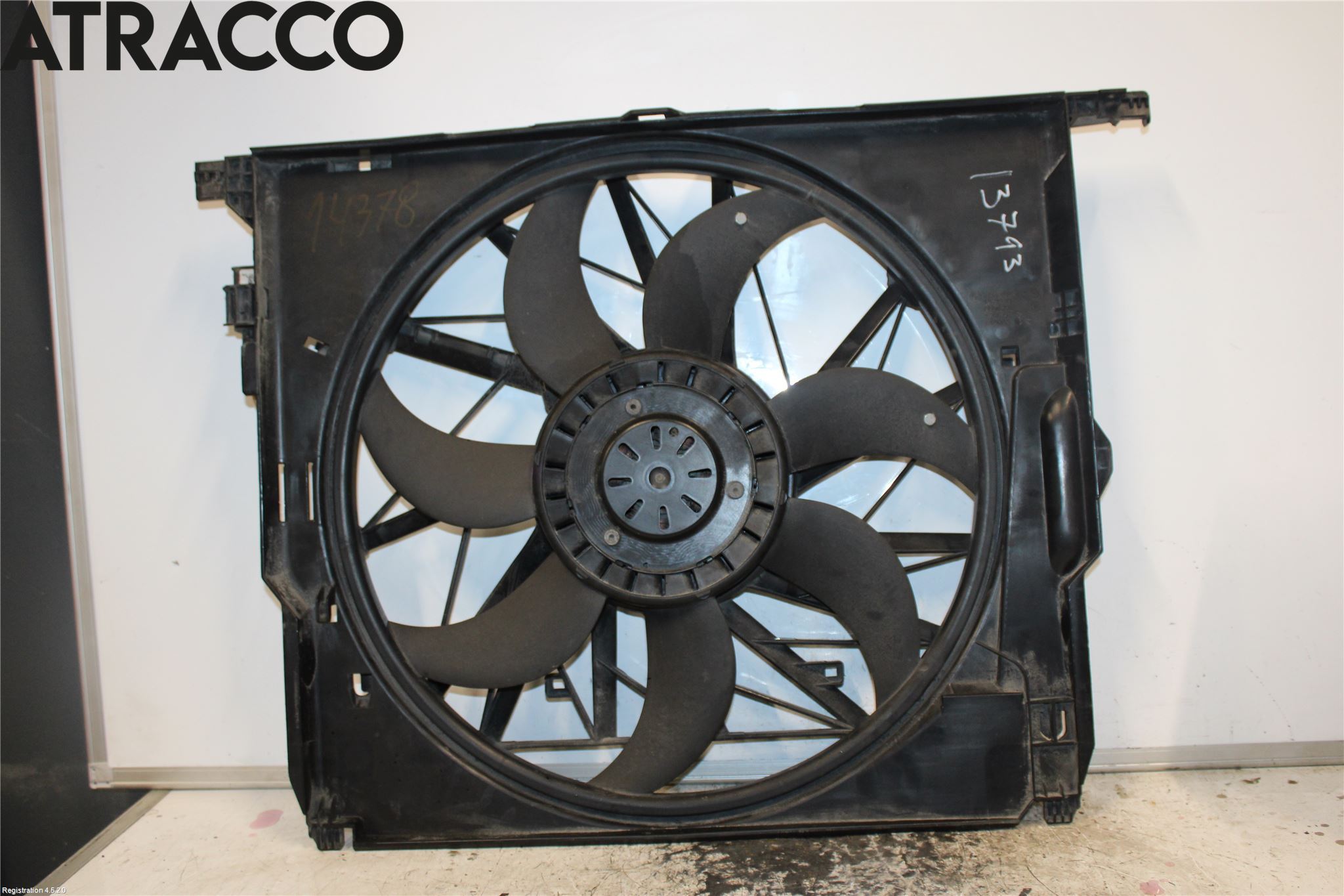 BMW 5 F10/F11/F18 09-17 Kjølevifte Elektrisk