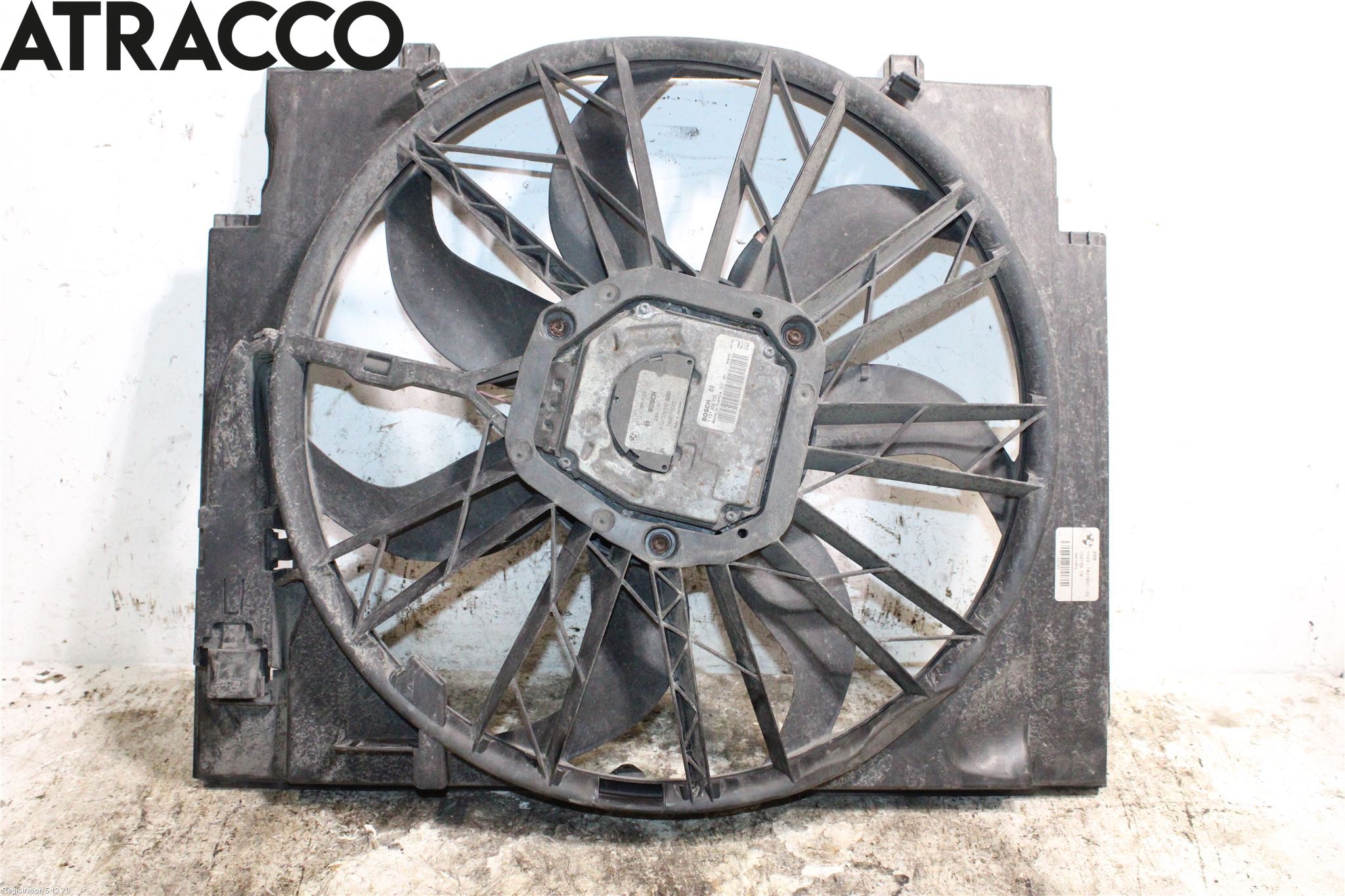 BMW 5 E60/61 Sed/Tou 02-10 Kjølevifte Elektrisk