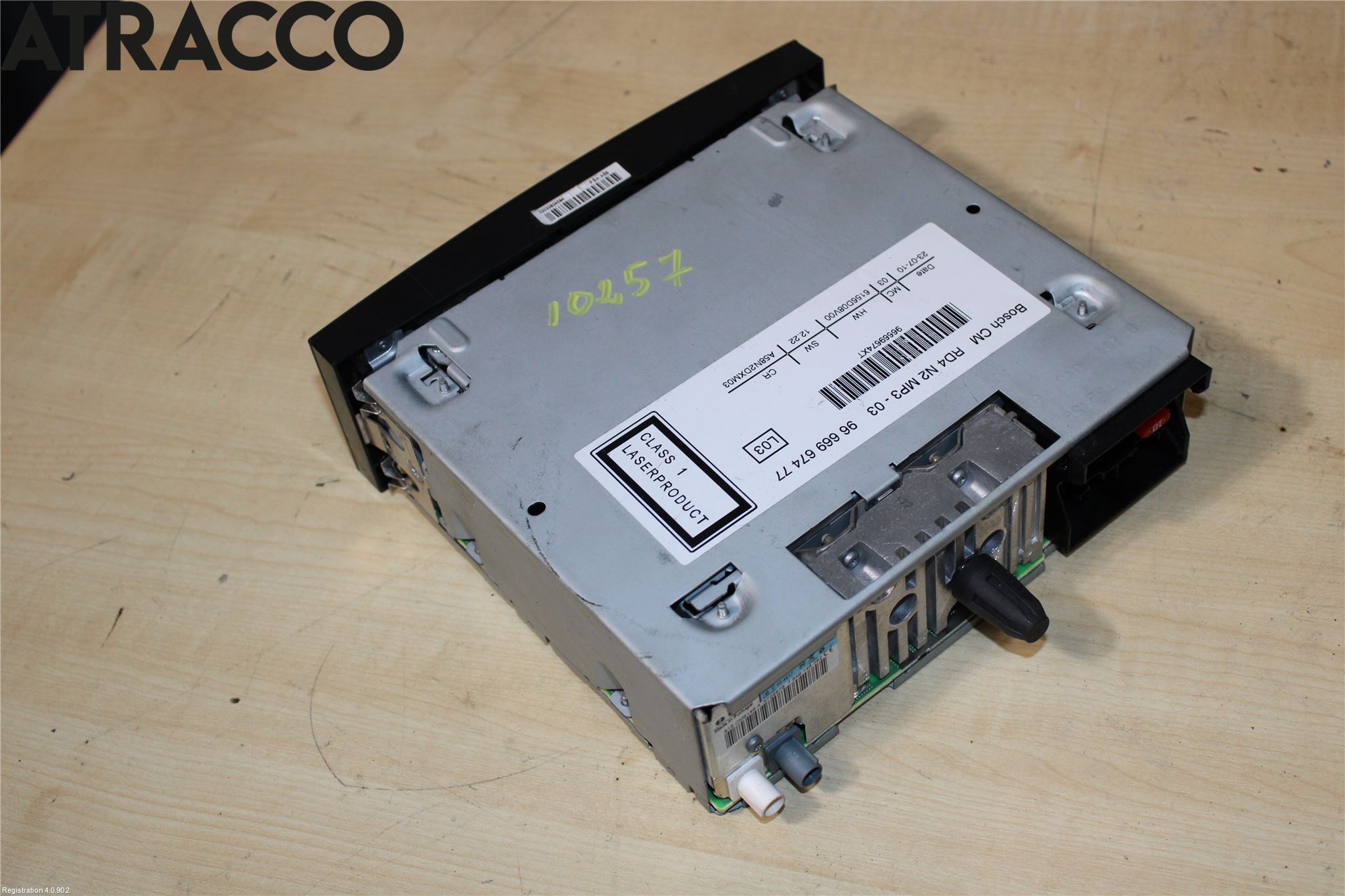 Peugeot 3008 09-16 Stereo Radio Med Cd