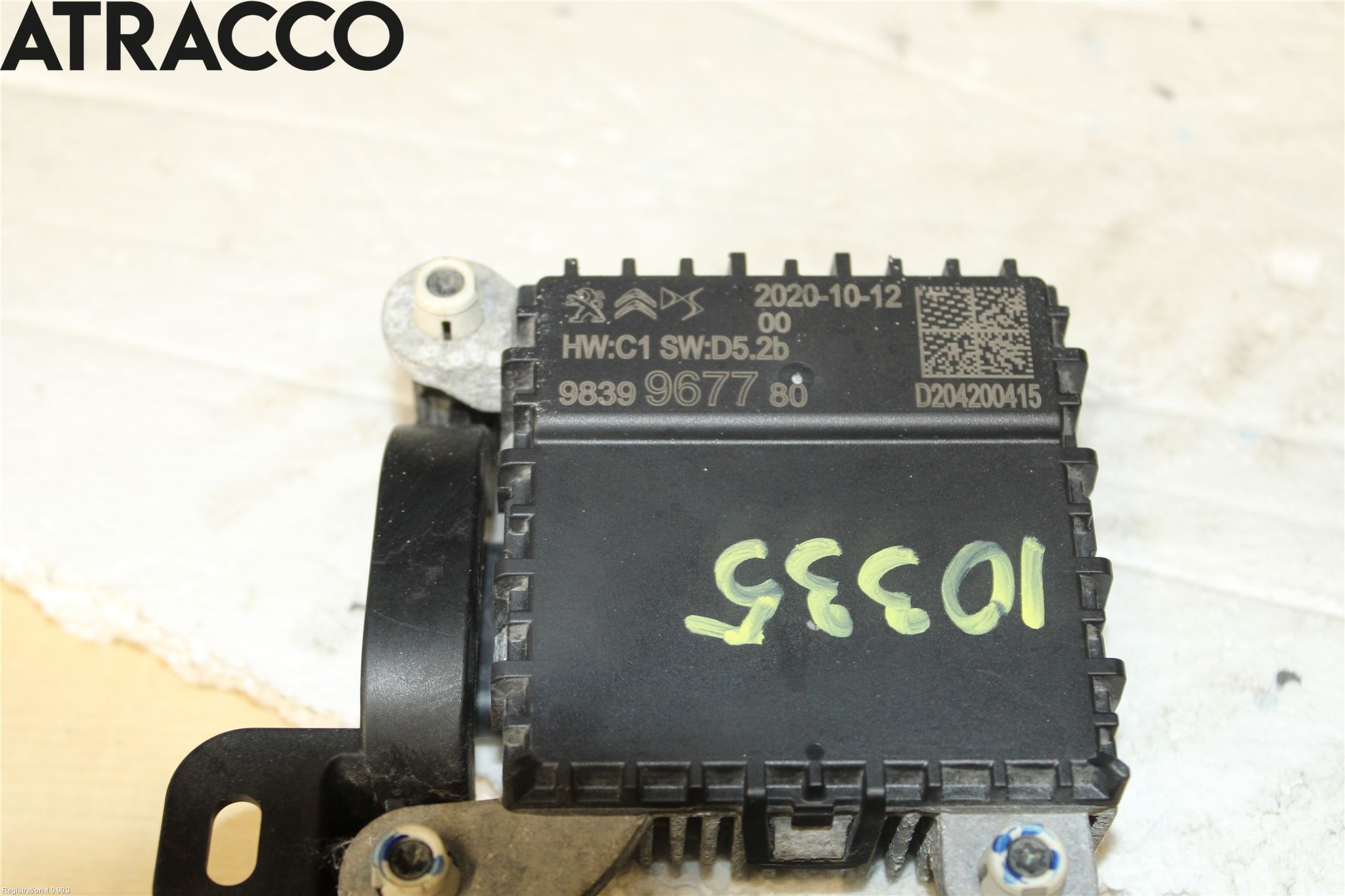 Opel CORSA F, CORSA-E 20- Sensor Kollisjonsbeskyttelse