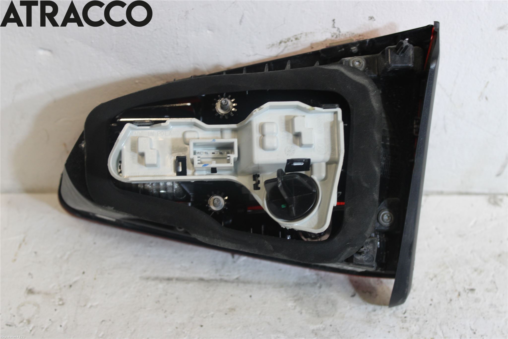 Volkswagen VW GOLF / E-GOLF VII 13-20 Baklykt Venstre  På Luke(Indre