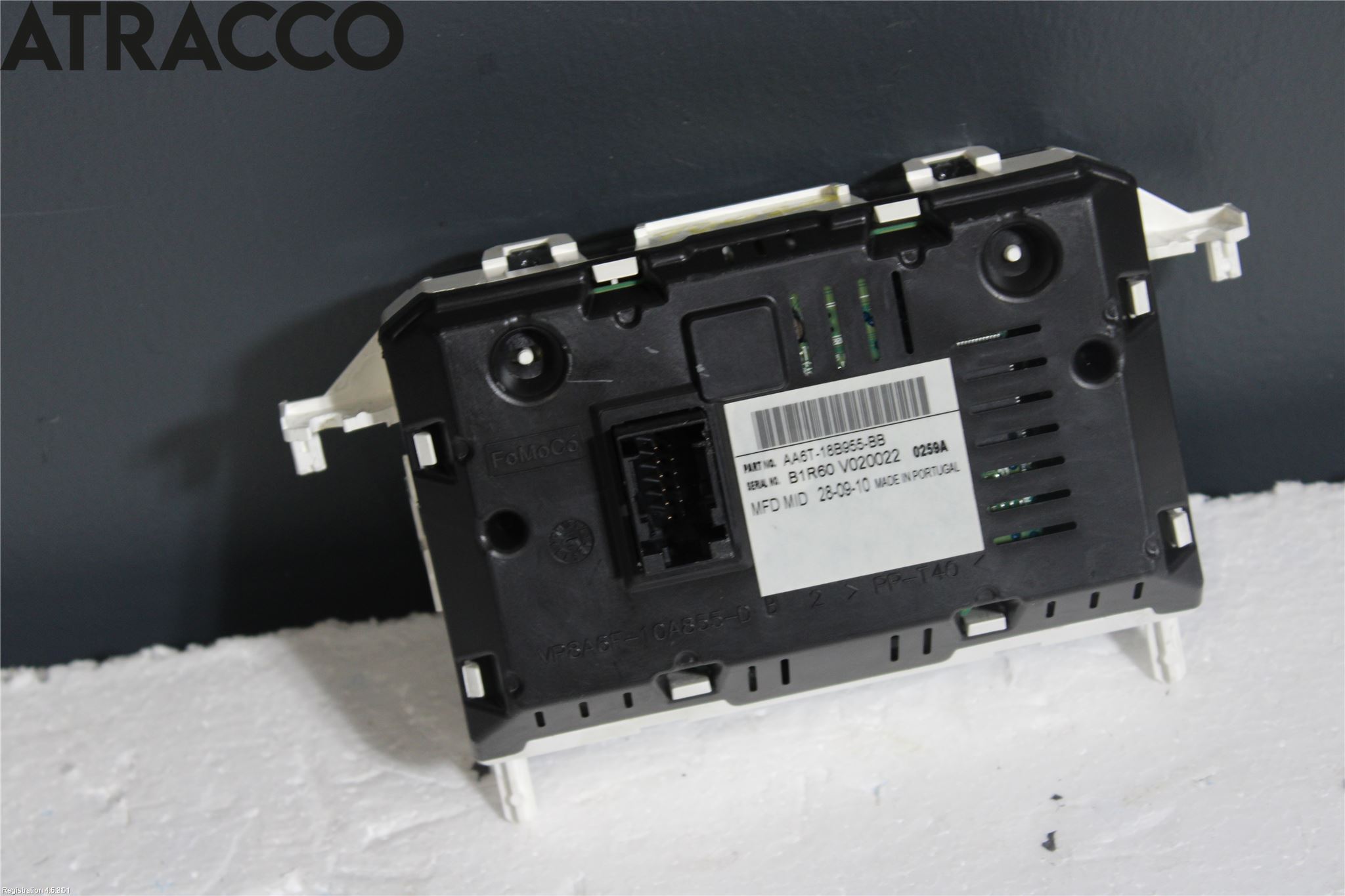 Ford FIESTA 09-12 Instr Skjerm Dvd-Gps-Ac-Tlf