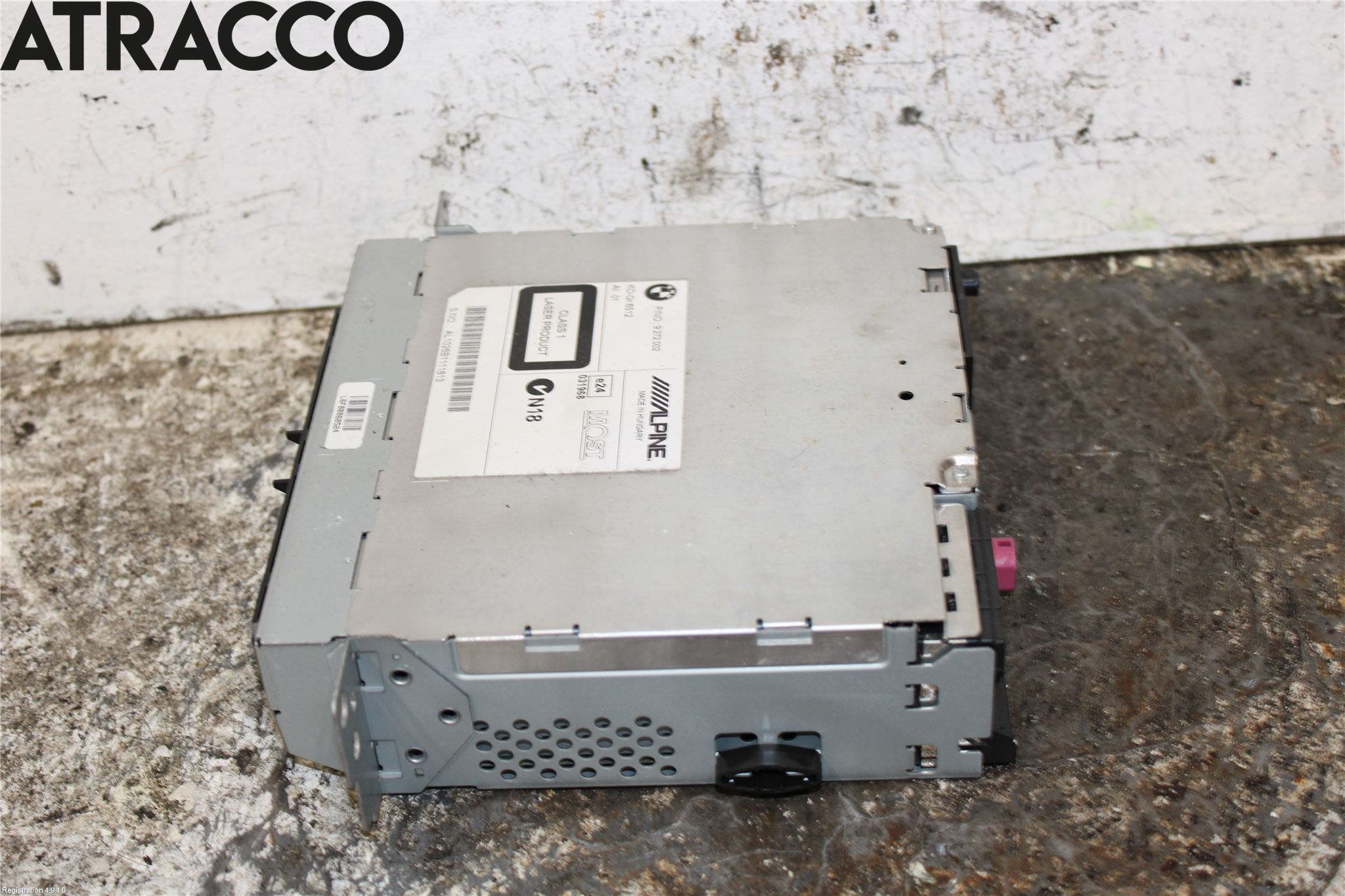 BMW 5 F10/F11/F18 09-17 Stereo Cd Veksler