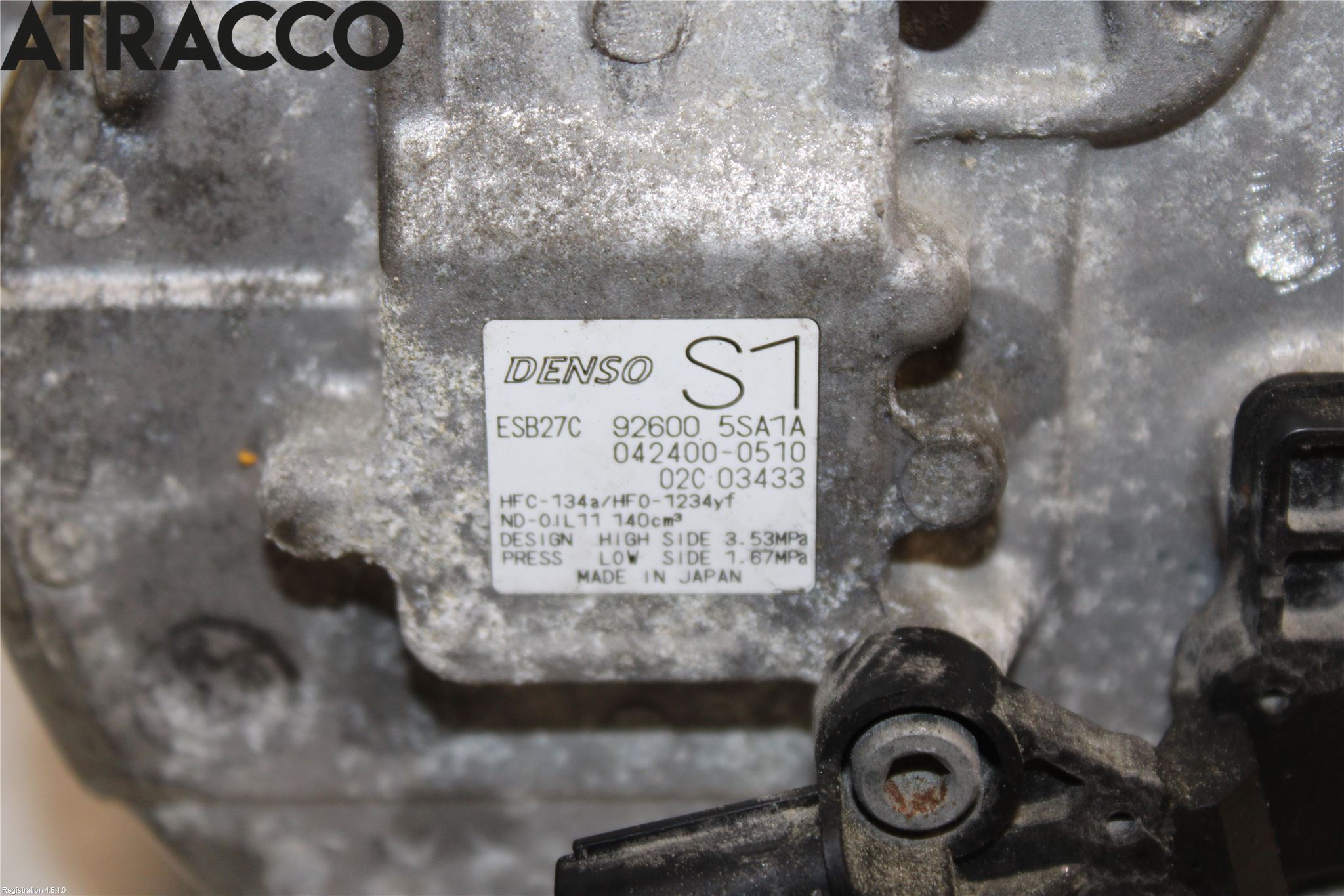 Nissan LEAF 18- Varme Ac Kompressor