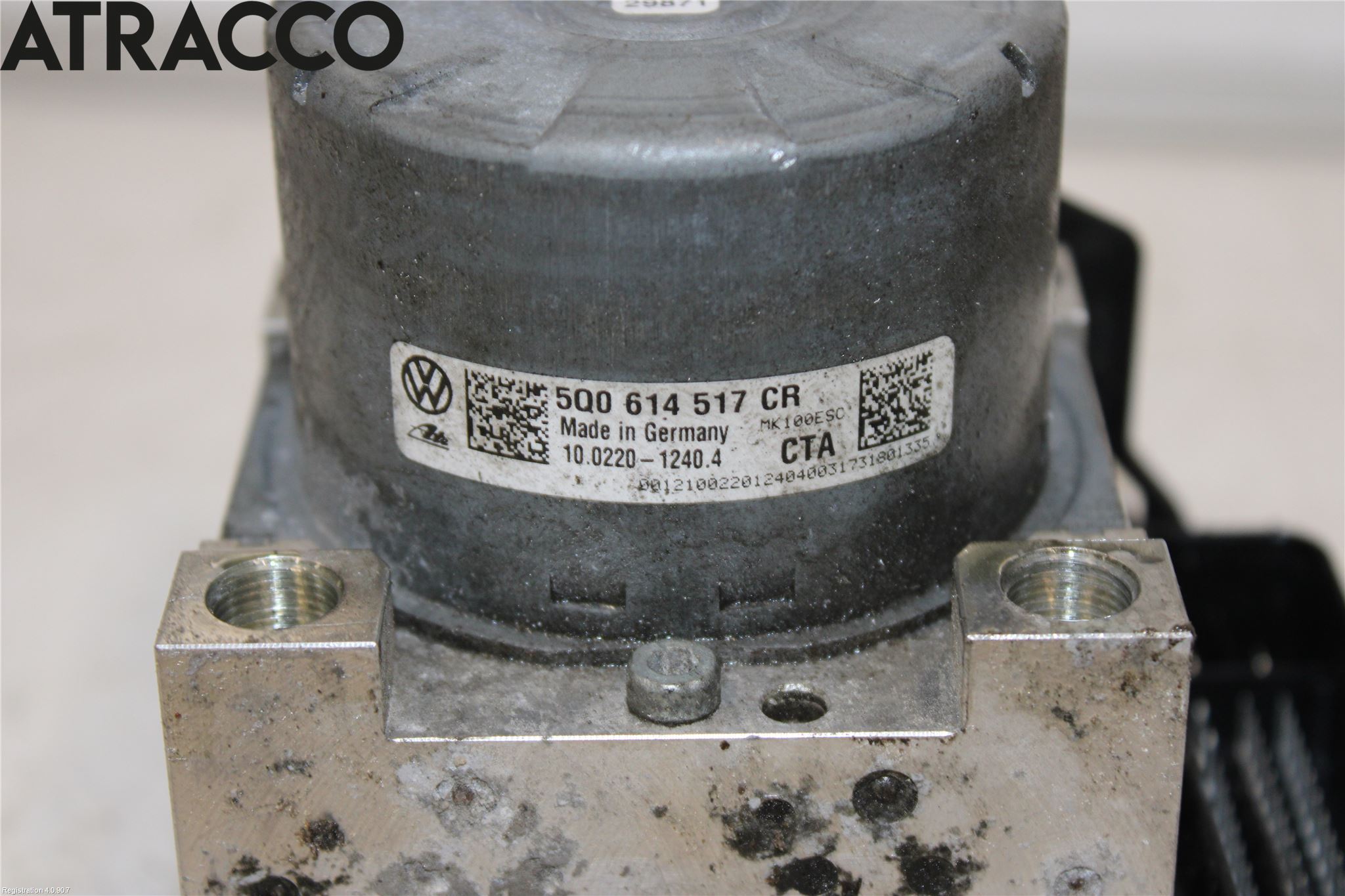 Volkswagen VW GOLF / E-GOLF VII 13-20 Abs Hydraulikkaggregat