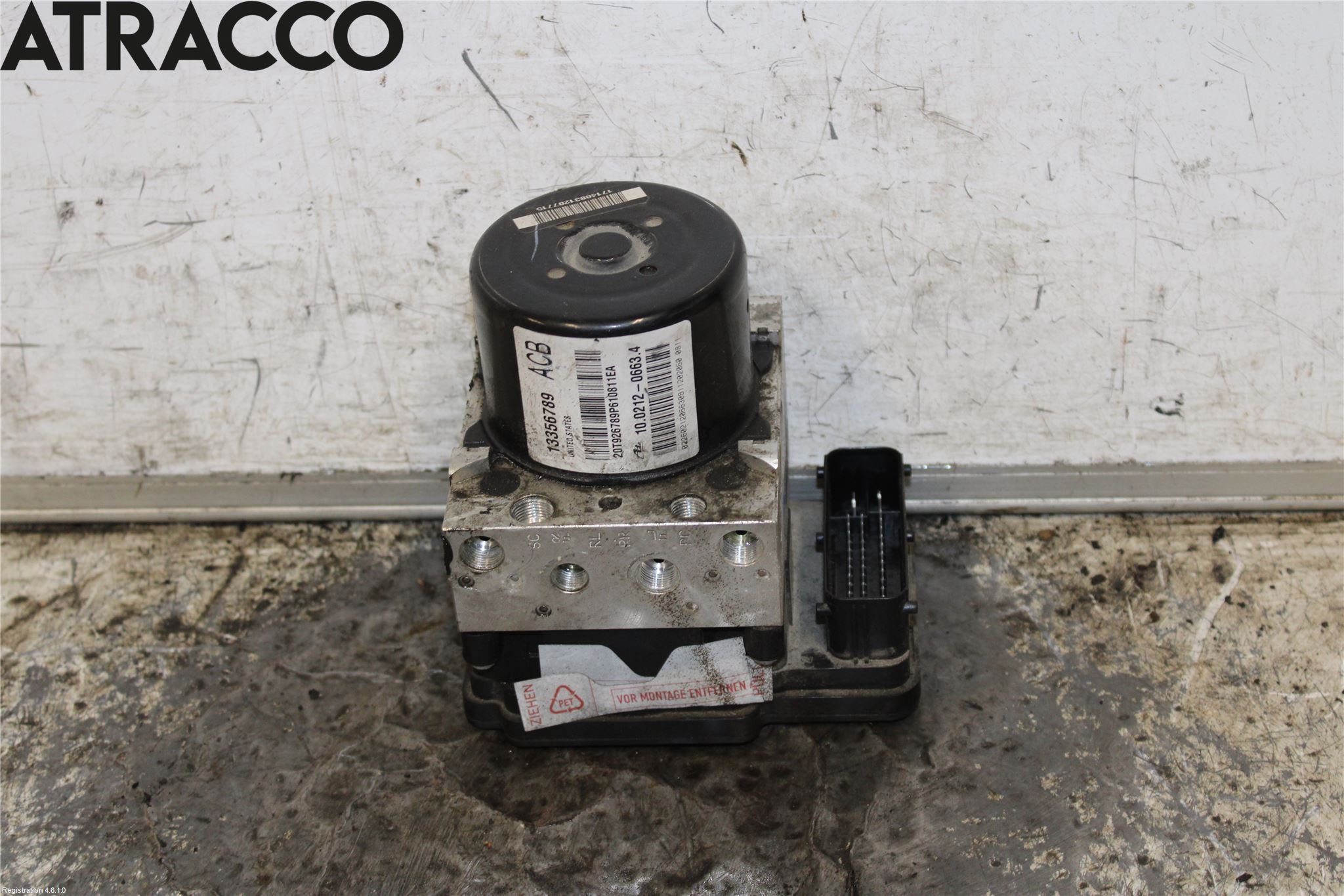 Opel ASTRA J 10-15 Abs Hydraulikkaggregat