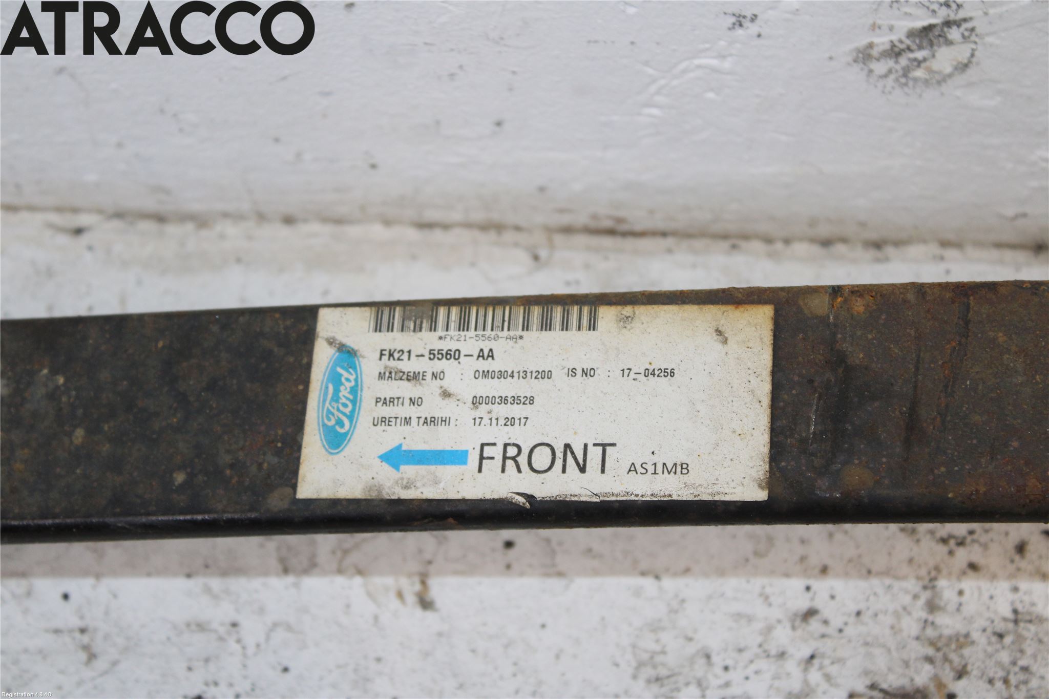 Ford TRANSIT SKÅP/BUSS 14-22 Fjær Bak Blad