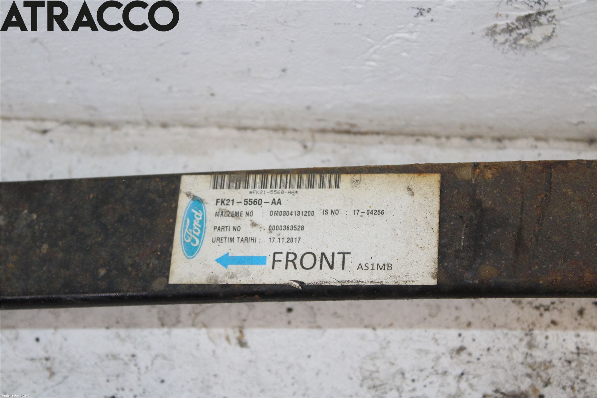 Ford TRANSIT SKÅP/BUSS 14-22 Fjær Bak Blad