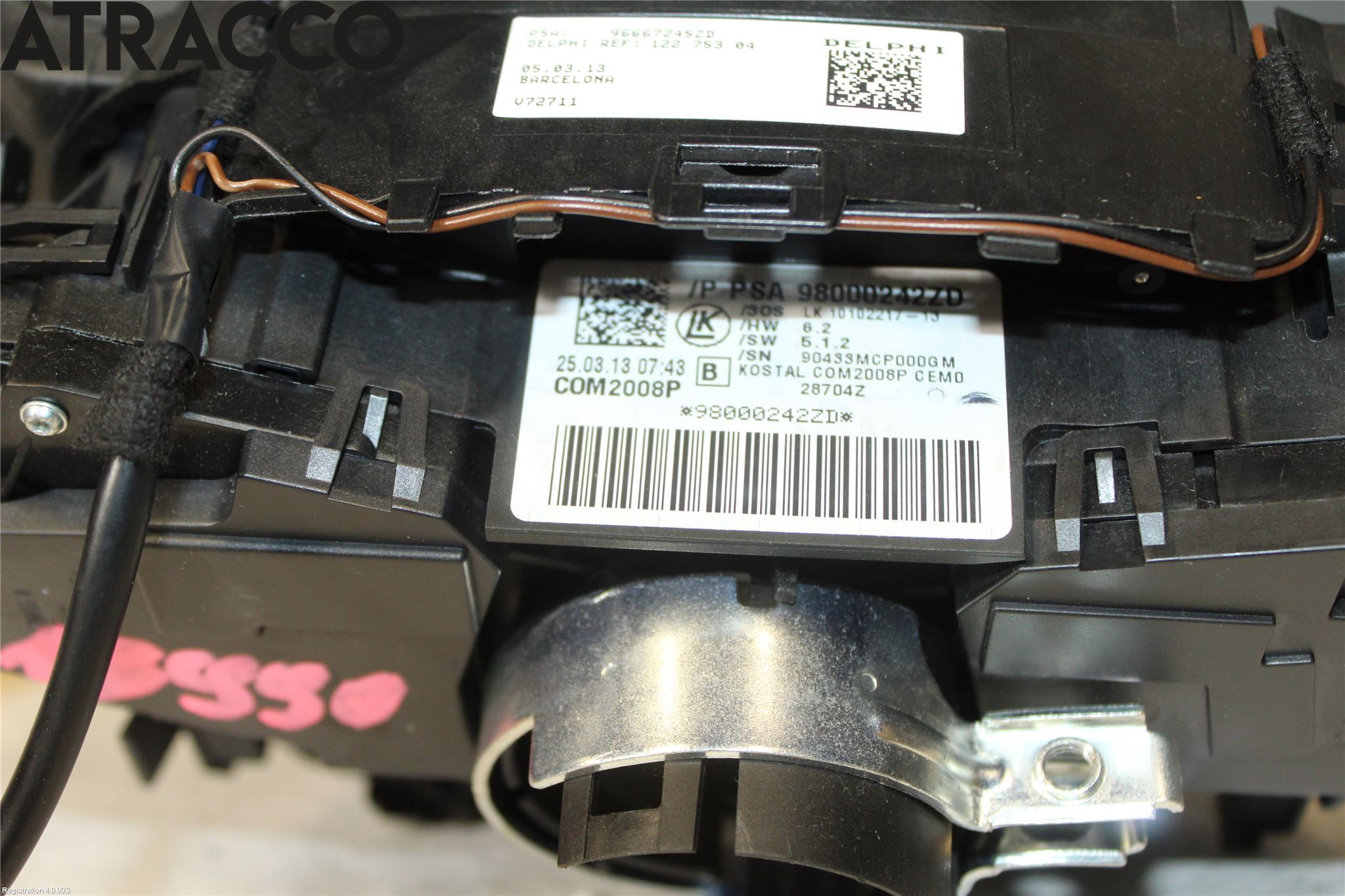 Citroen DS5 Bryter Ratt Kombi H Og V