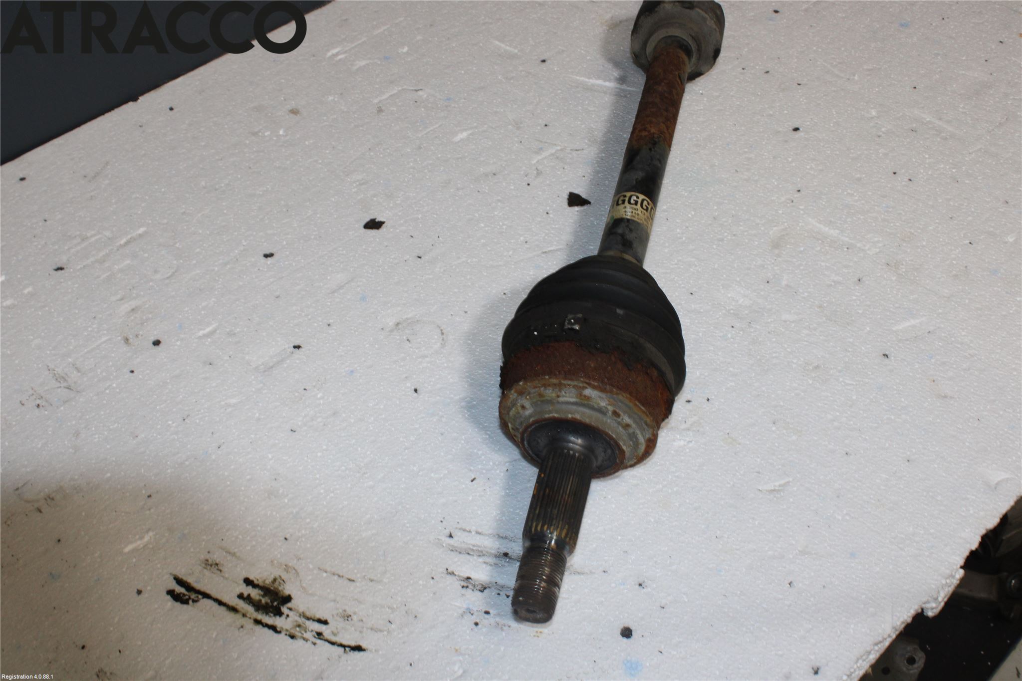 Toyota YARIS XP90 06-11 Drivaksel Foran Kompl Høyre