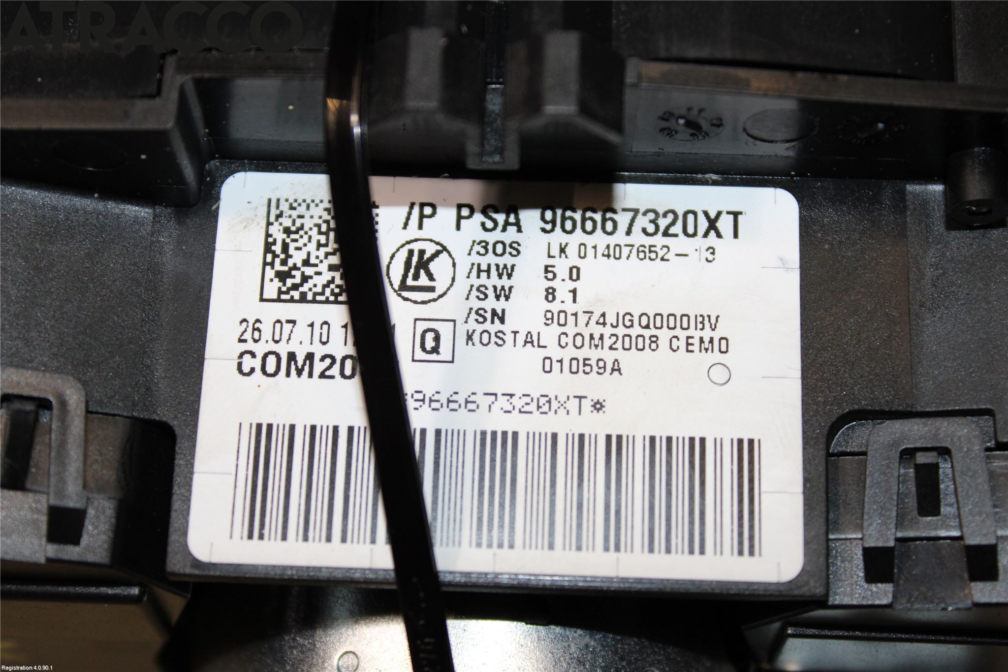 Peugeot 3008 09-16 Bryter Ratt Kombi H Og V