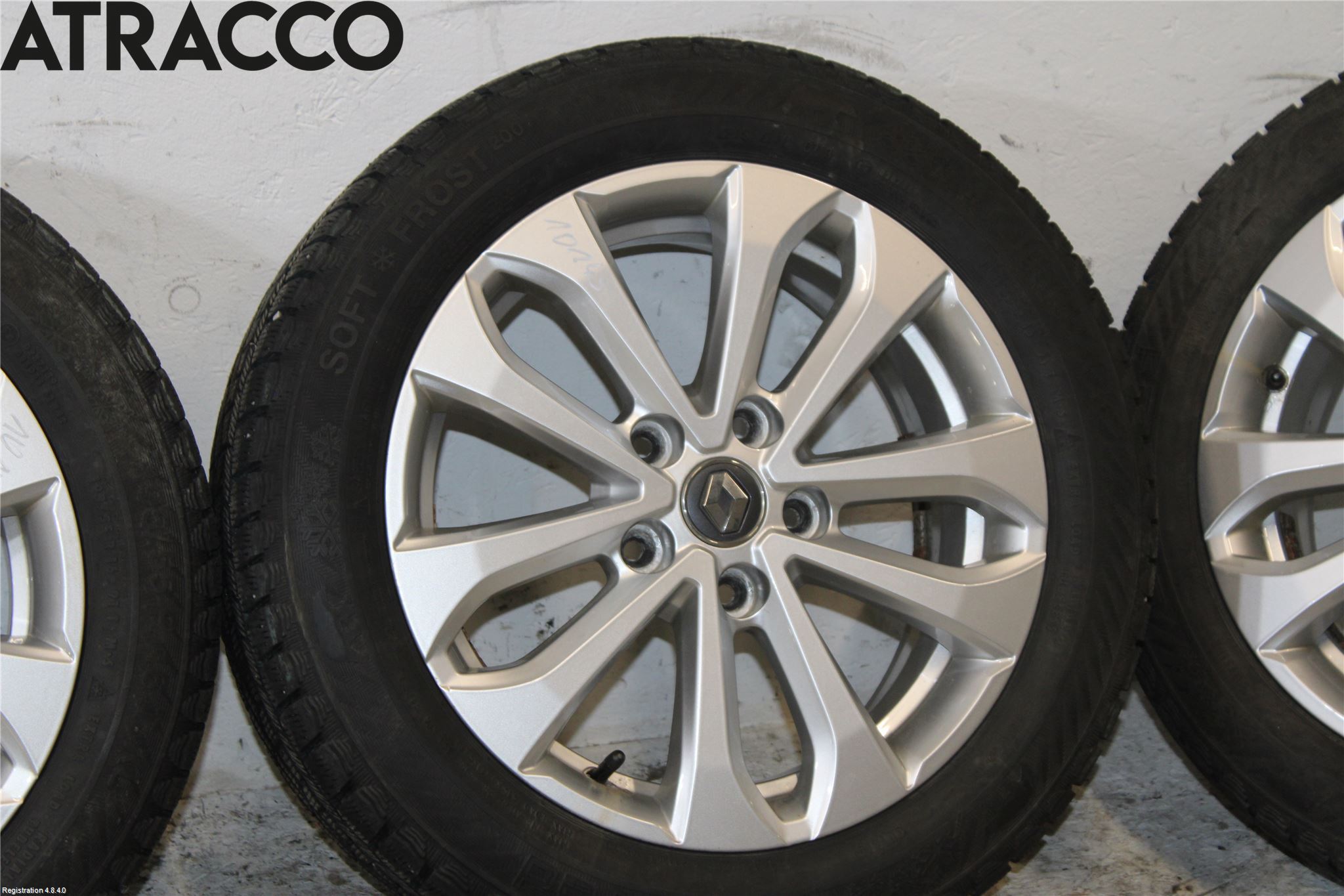 Renault ZOE/E-TECH 13- Dekk Vinter På Alu Felg 4Stk