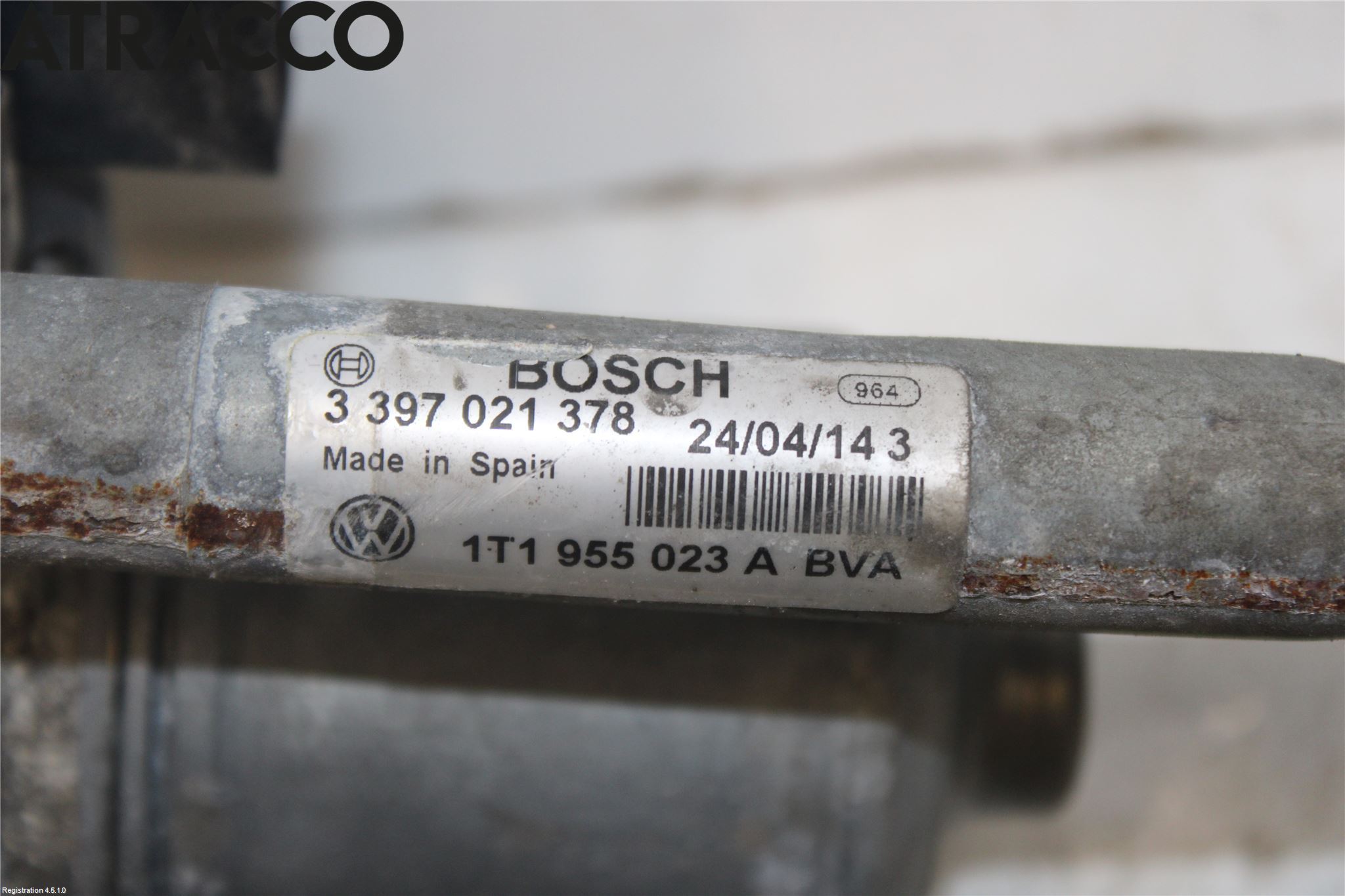 Volkswagen VW CADDY 11-15 Viskermotor Frontrute