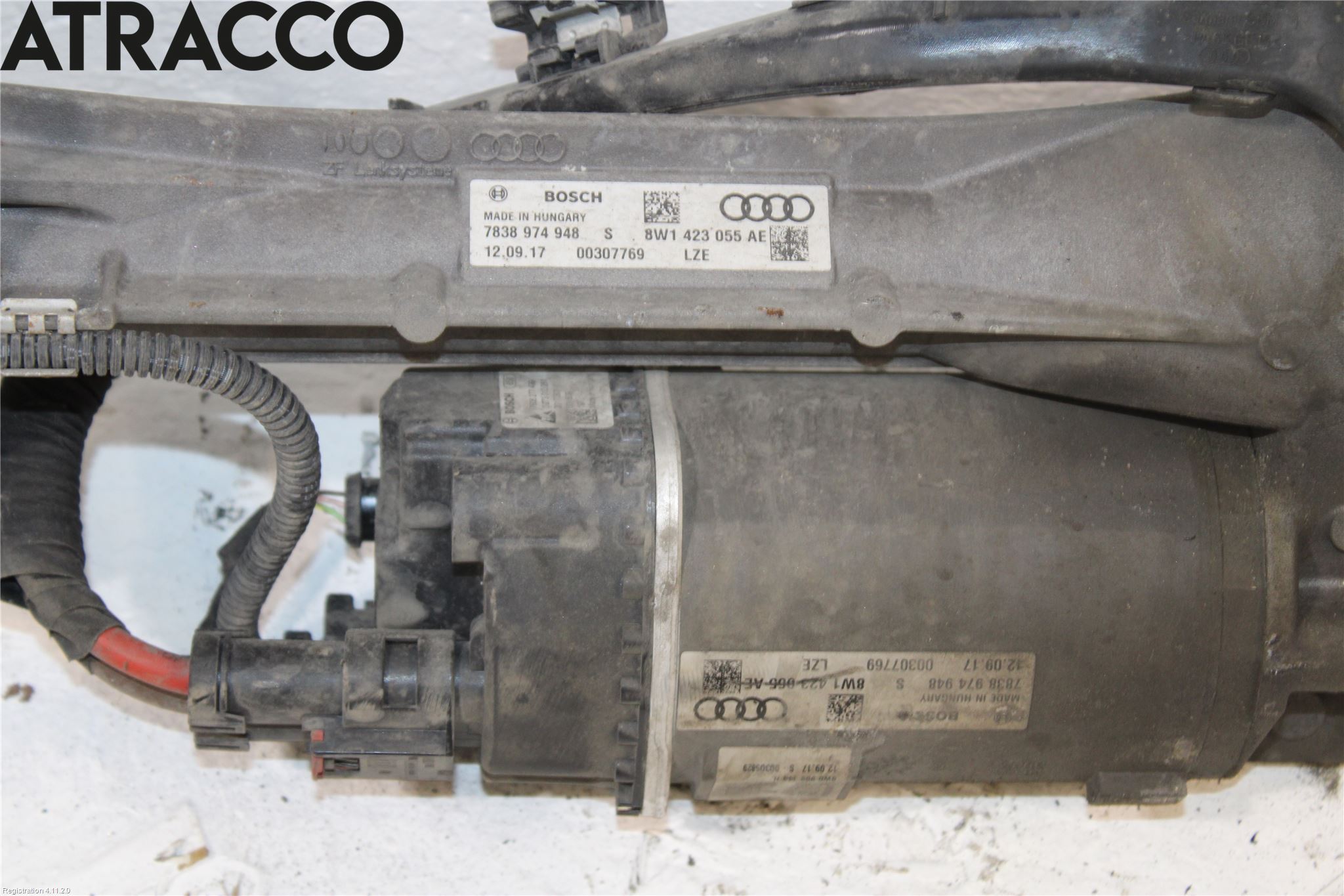 Audi A4/S4 B9 16-19 Styrväxel/Snäcka Elektrisk