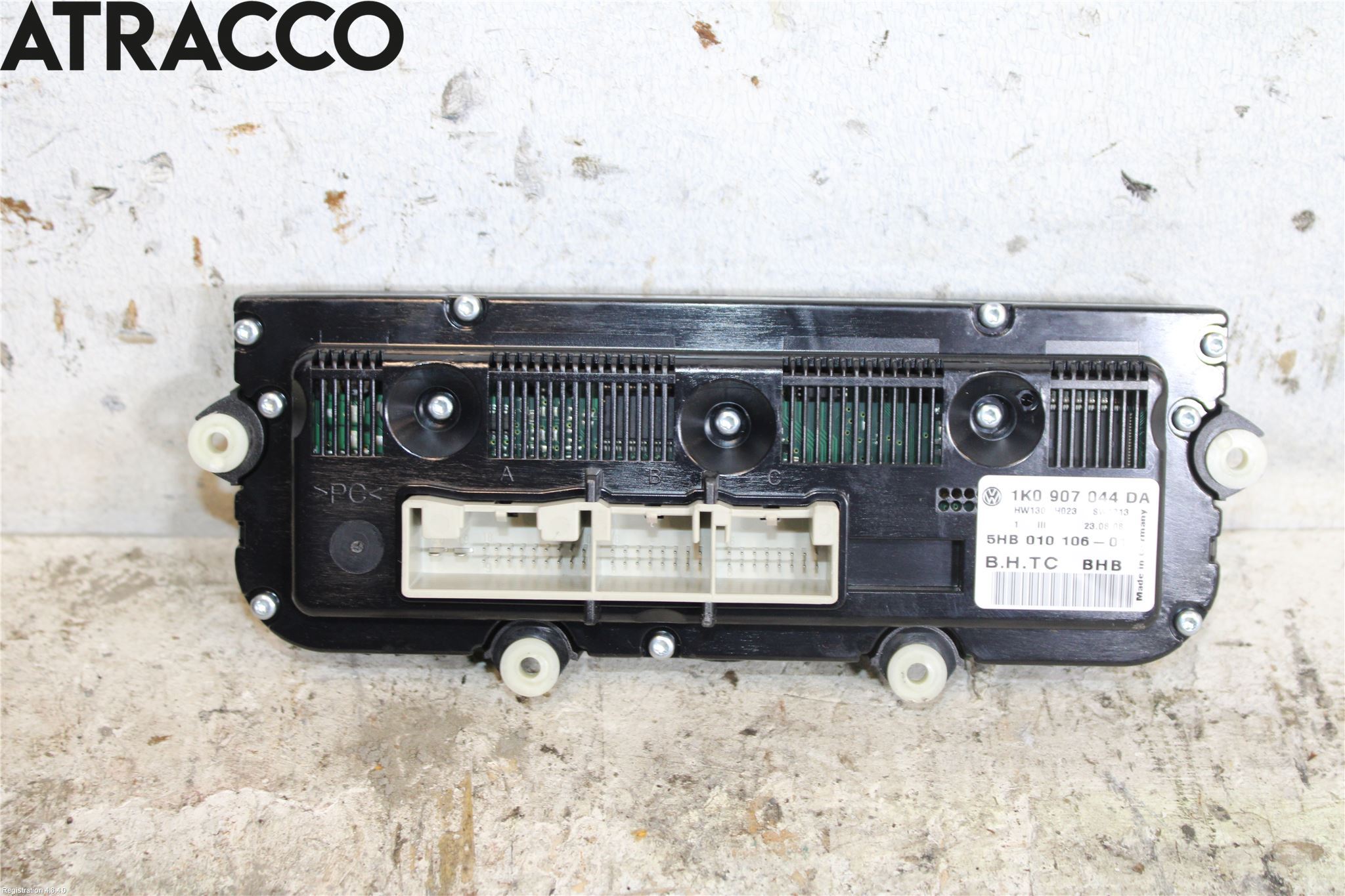 Volkswagen VW TOURAN 03-10 Varme Ac Betjening-Display