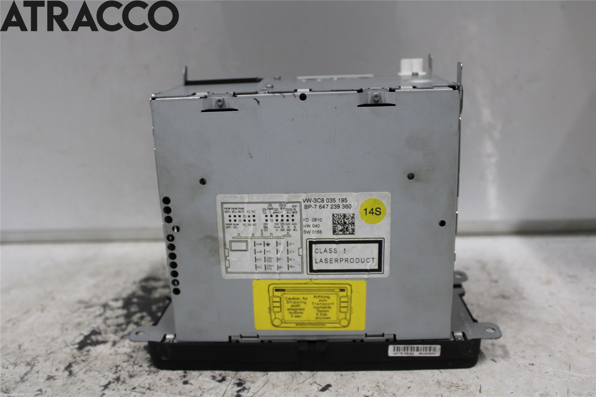 Volkswagen VW PASSAT 05-11 Stereo Radio Med Cd