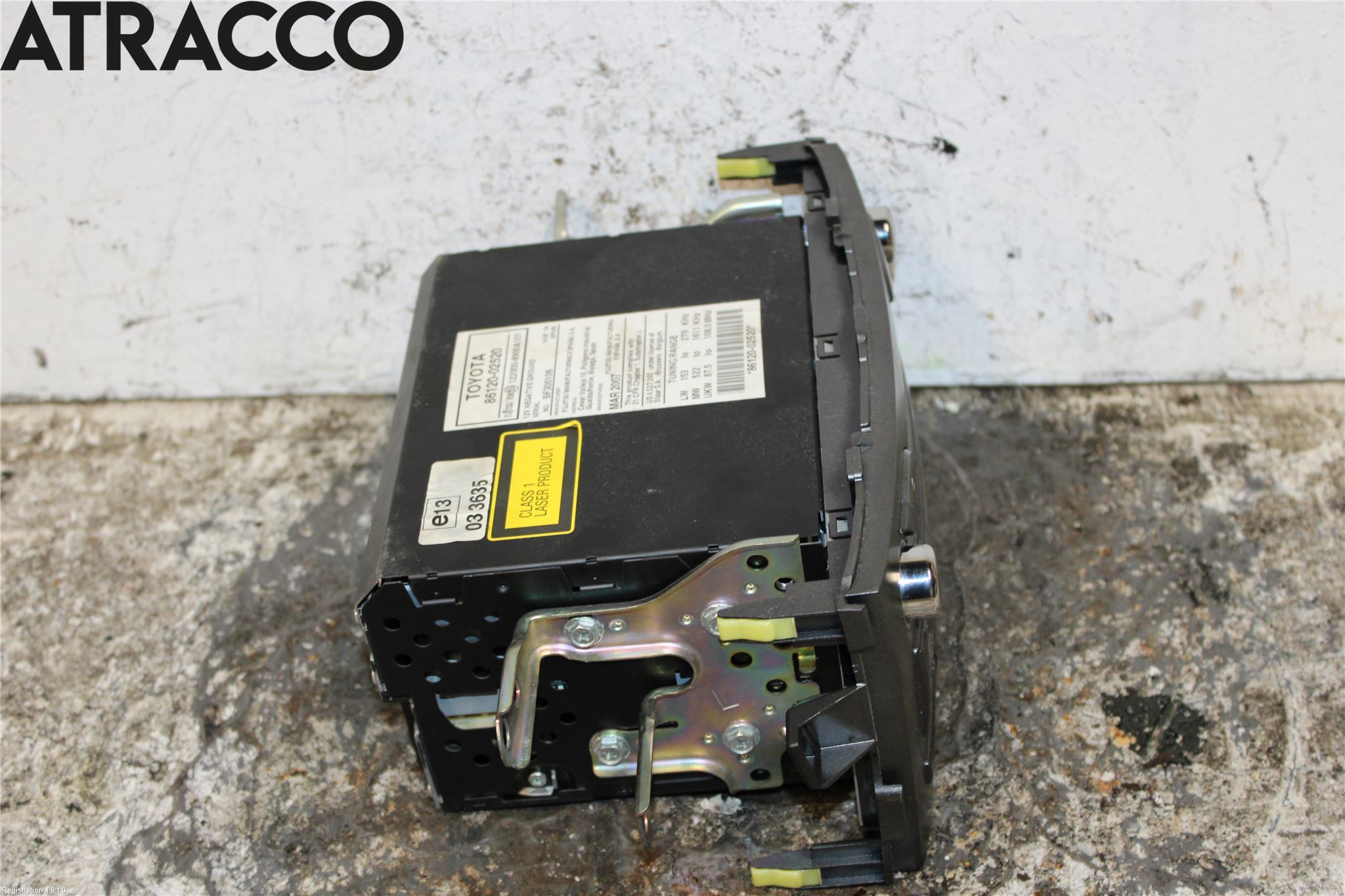 Toyota AURIS 10-12 Stereo Radio Med Cd