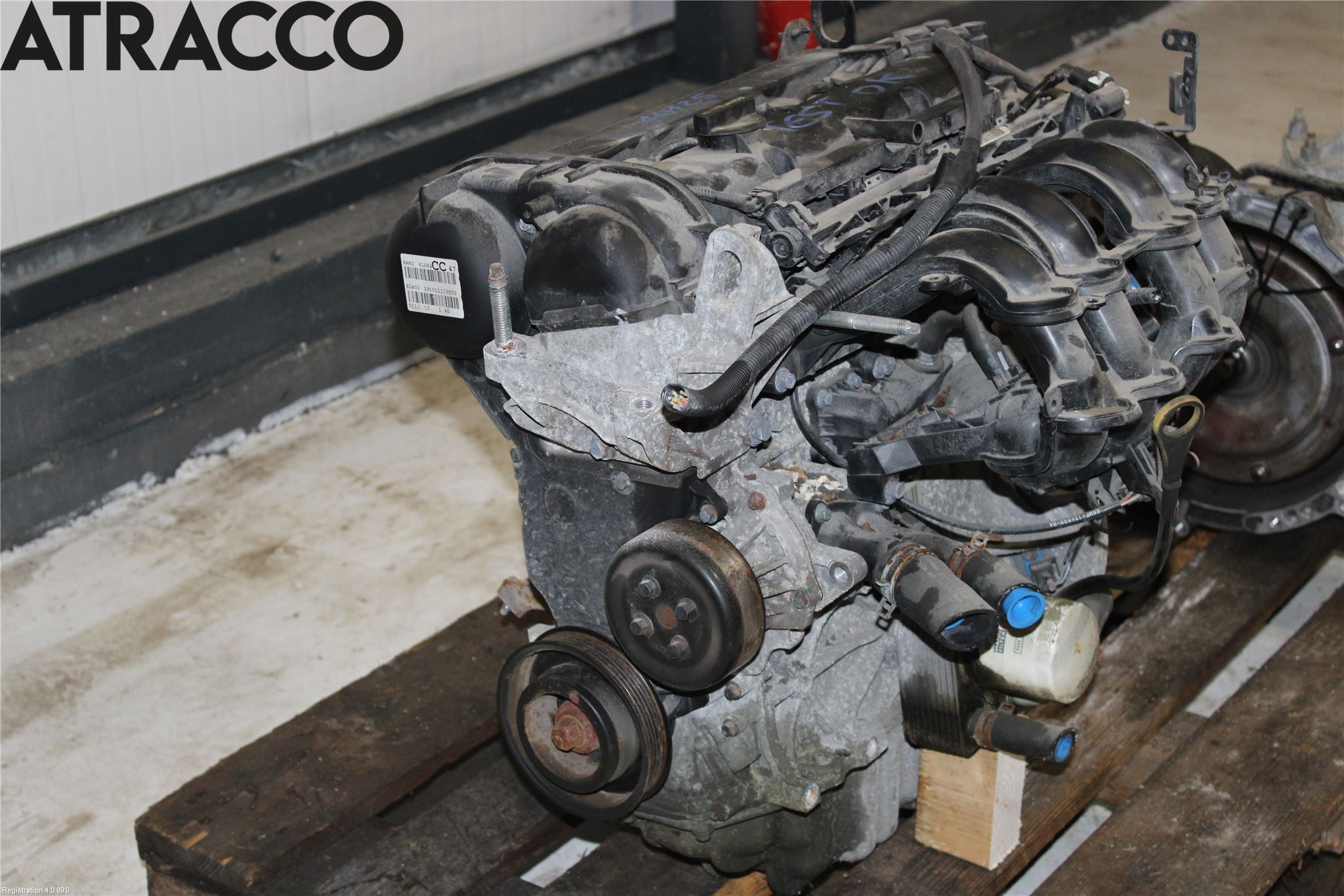 Ford FIESTA 09-12 Motor Bensin