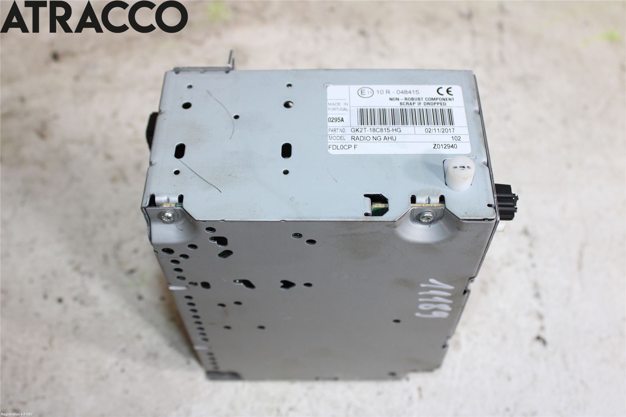 Ford TRANSIT SKÅP/BUSS 14-22 Stereo Radio Med Cd