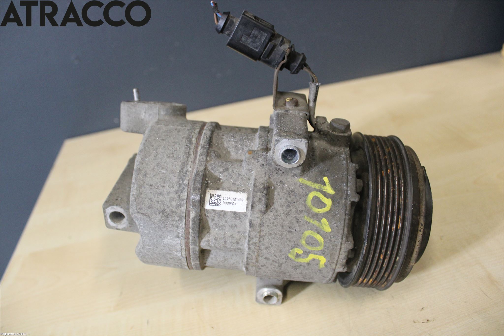 Volkswagen VW UP! / E-UP! Varme Ac Kompressor