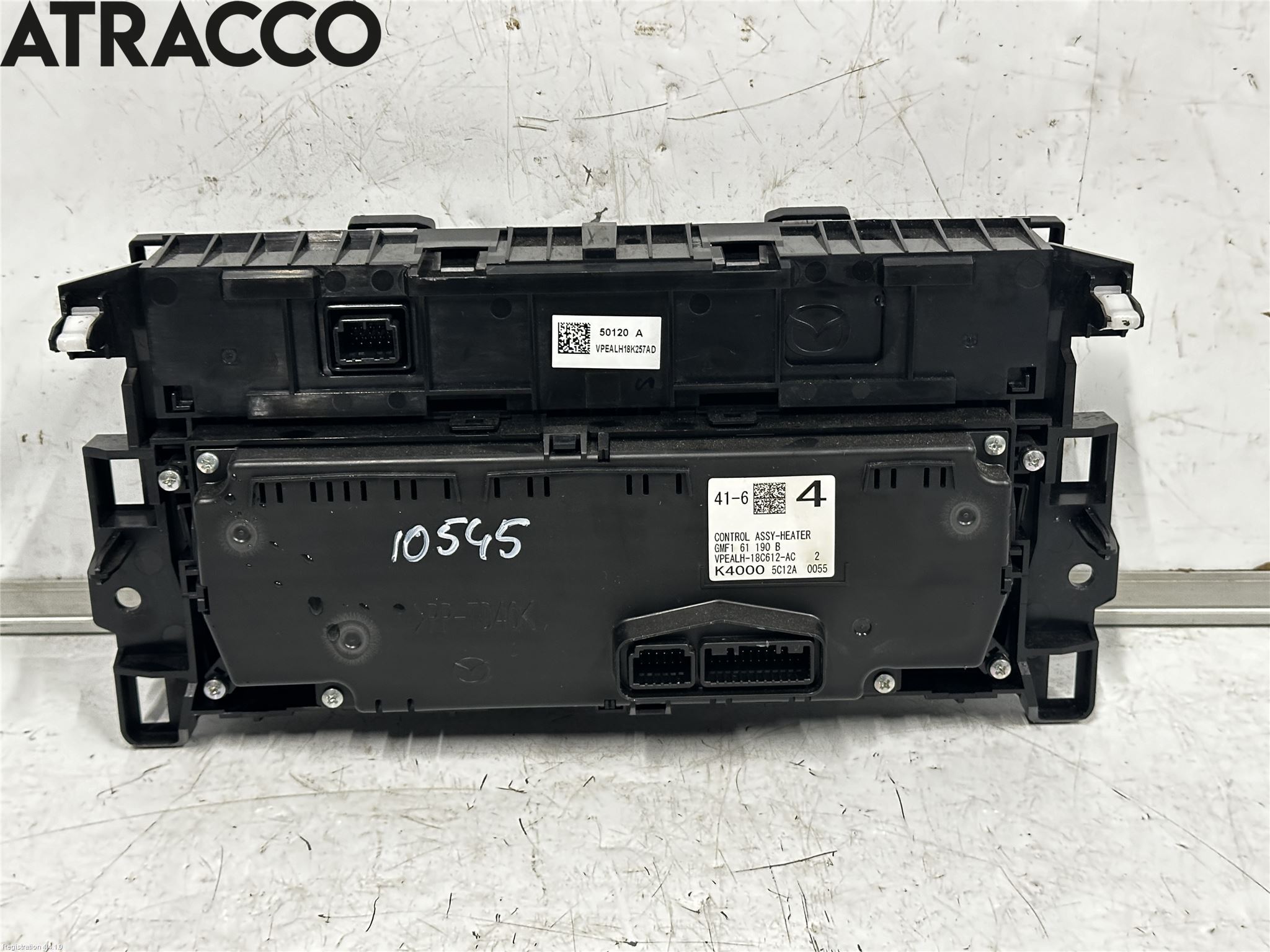 Mazda 6 13- Varme Ac Betjening-Display