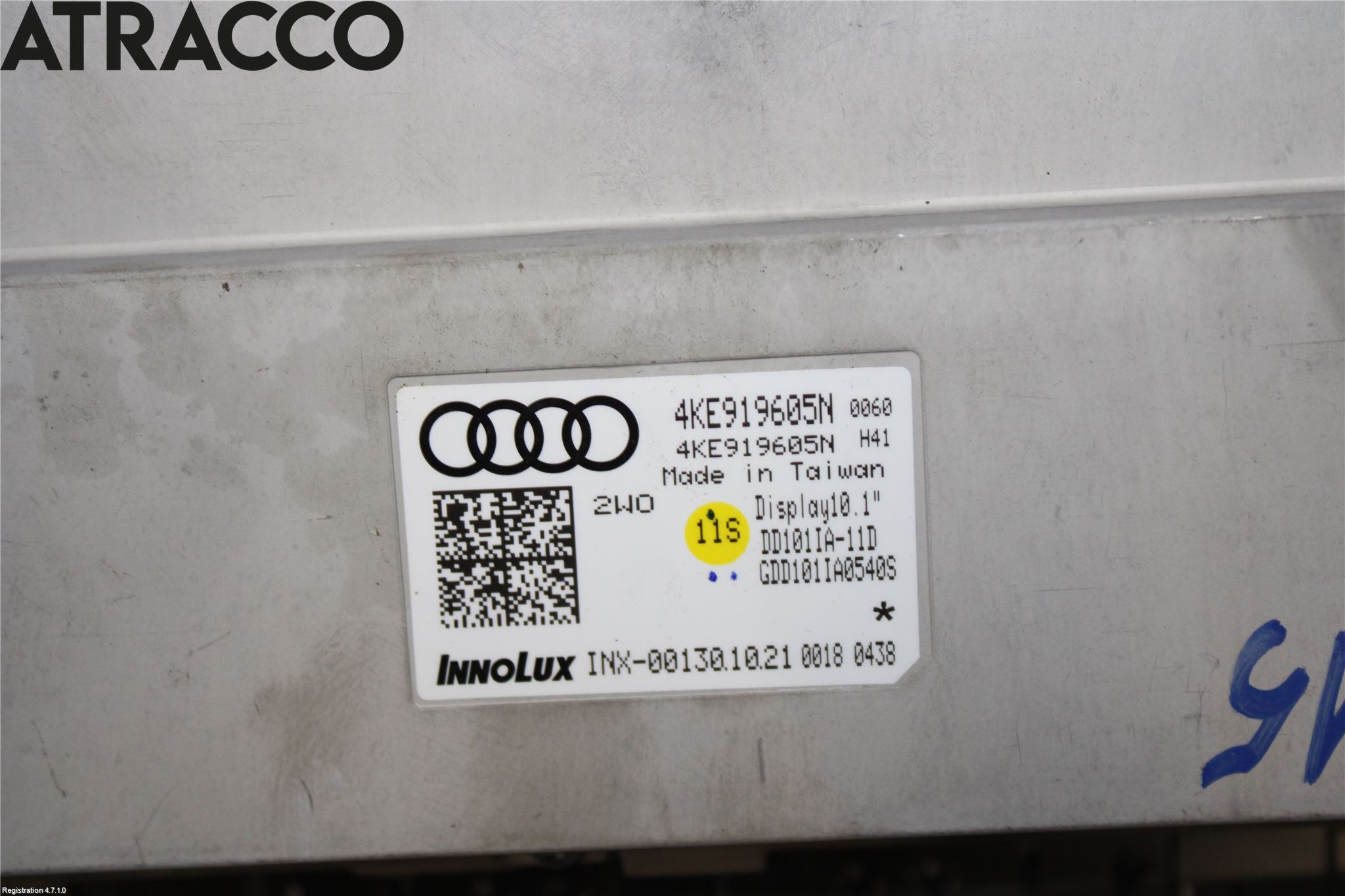 Audi E-TRON, S GE 19- Multifunktionsdisplay