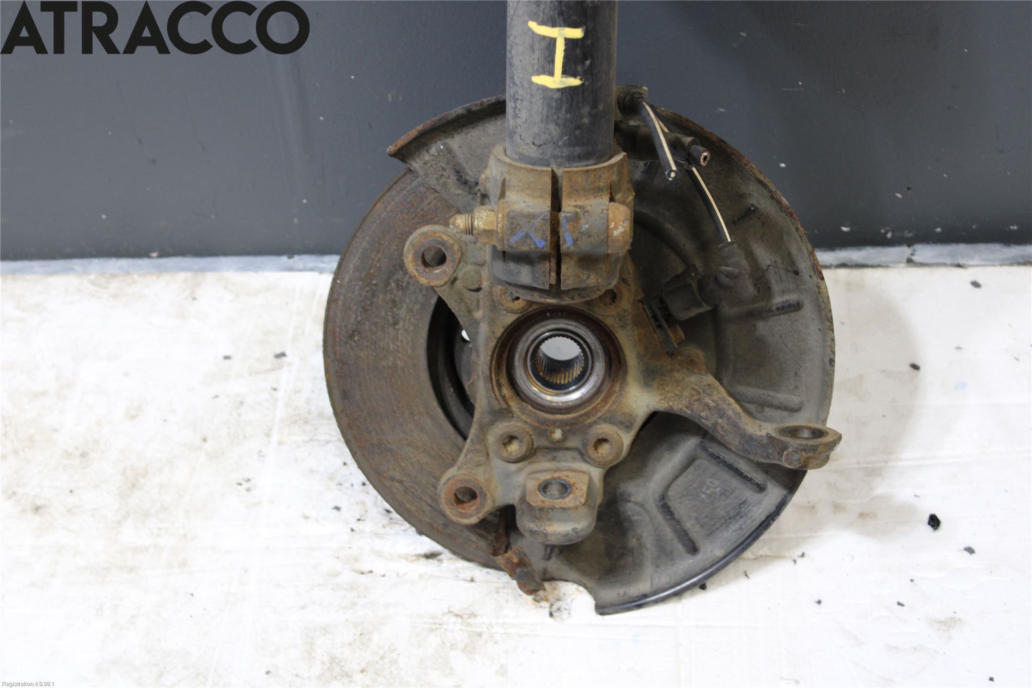 Volkswagen VW CADDY 11-15 Fjærbein Foran Høyre