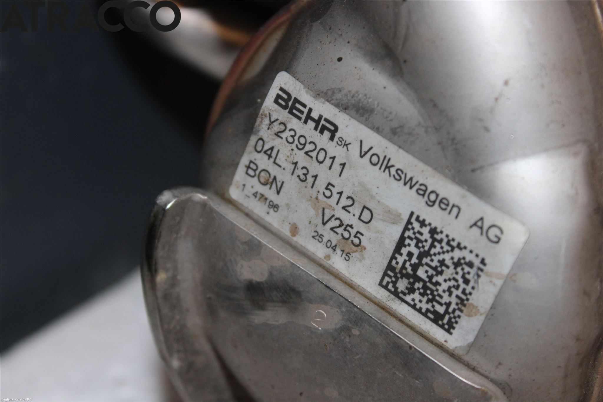 Volkswagen VW PASSAT 15-19 Eksos Kjøler