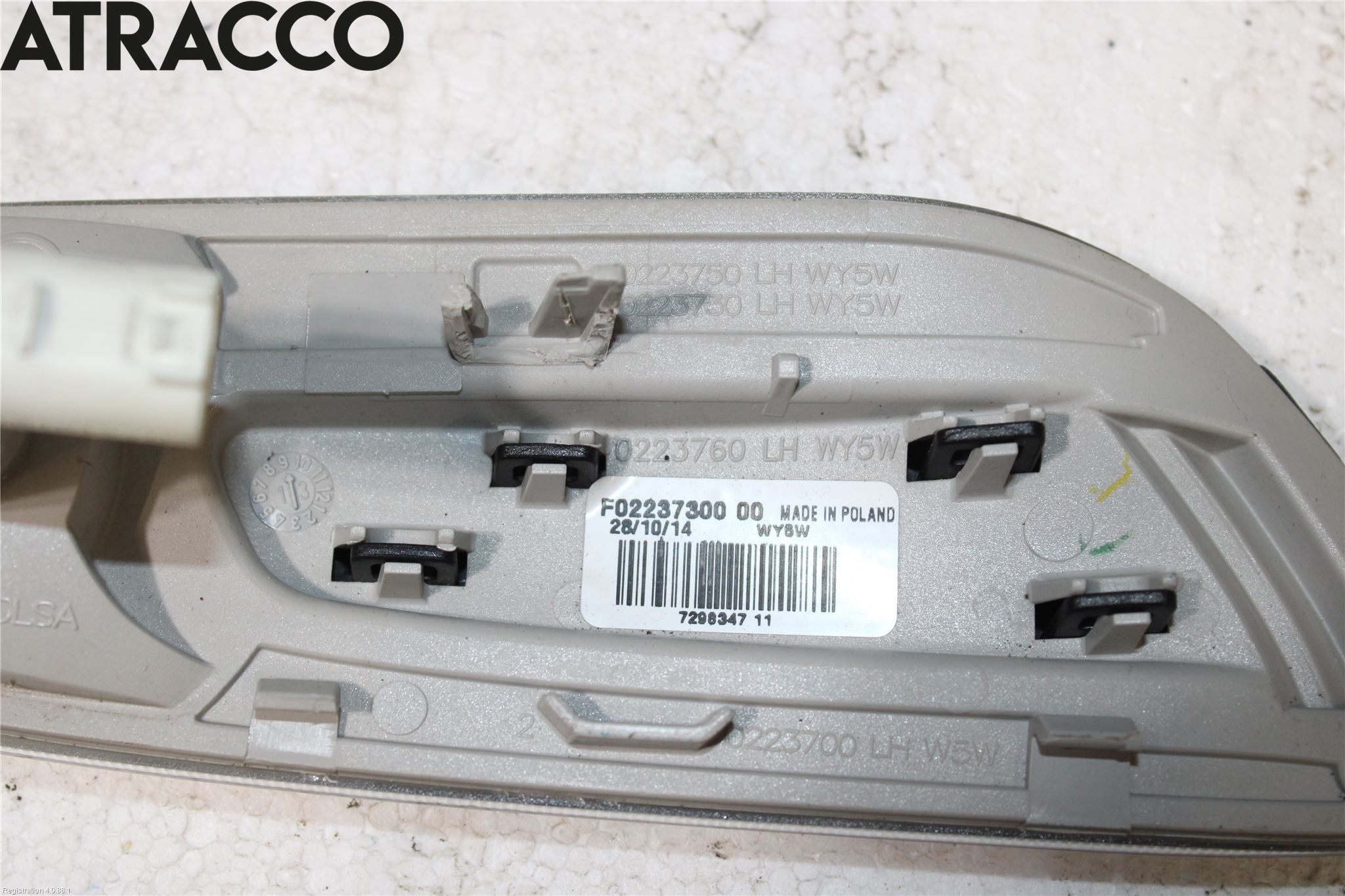 Skoda ROOMSTER Blinklykt Foran Vens Glass