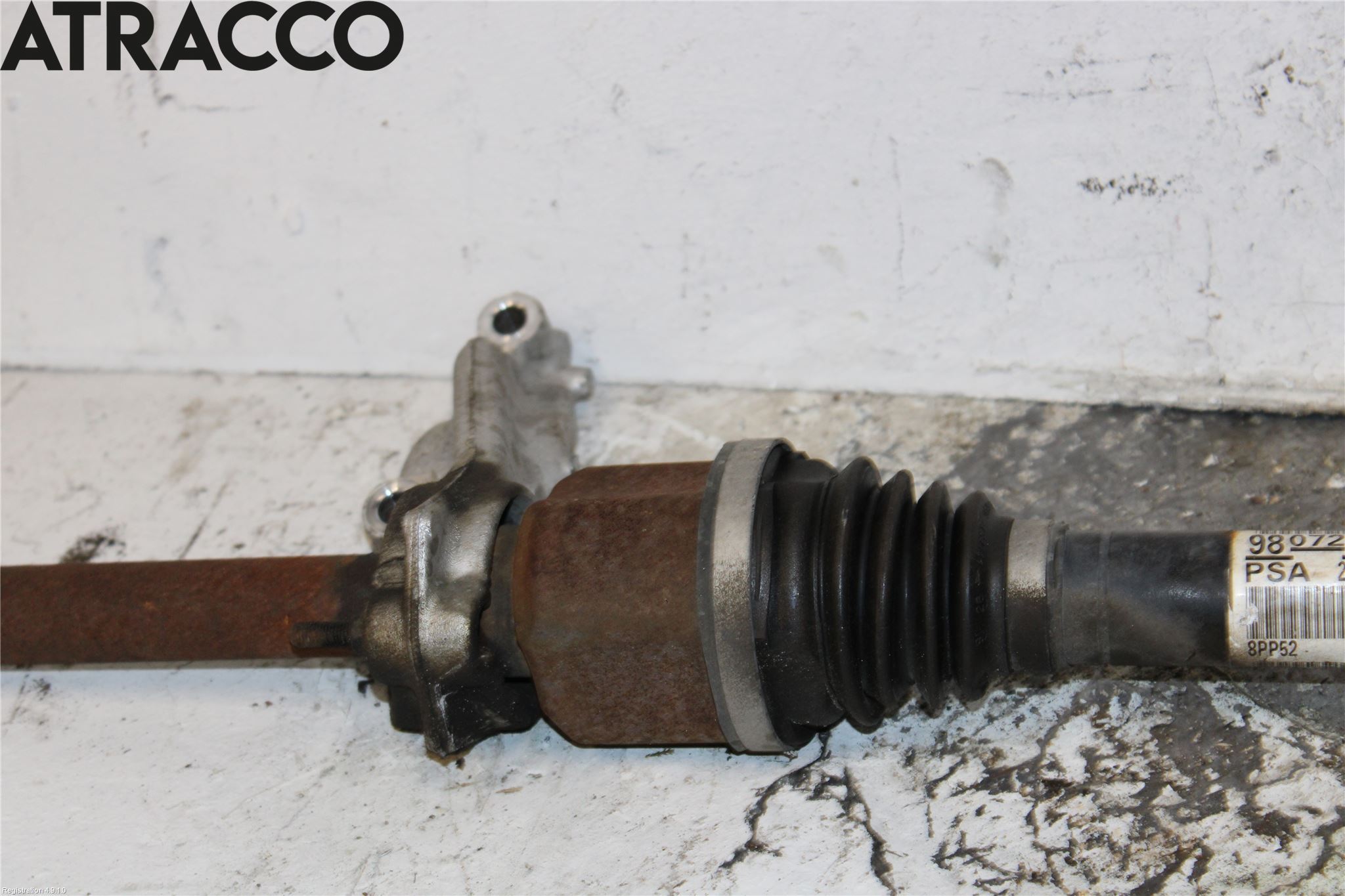 Peugeot 2008 13-20 Drivaksel Foran Kompl Høyre