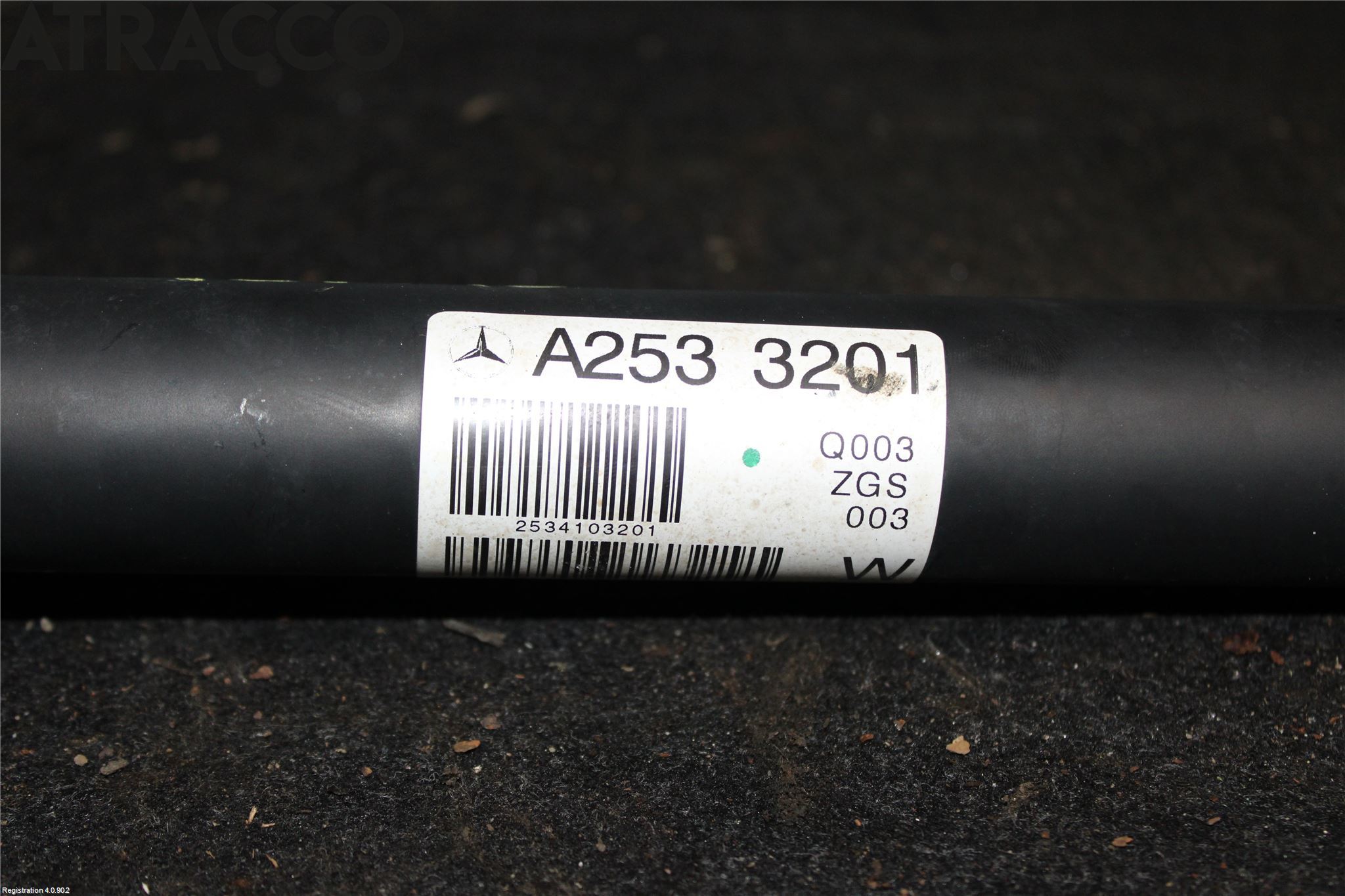 Mercedes-Benz MB GLC-KLASS (X253/C253) 15-22 Mellomaksel Fremre 4Wd