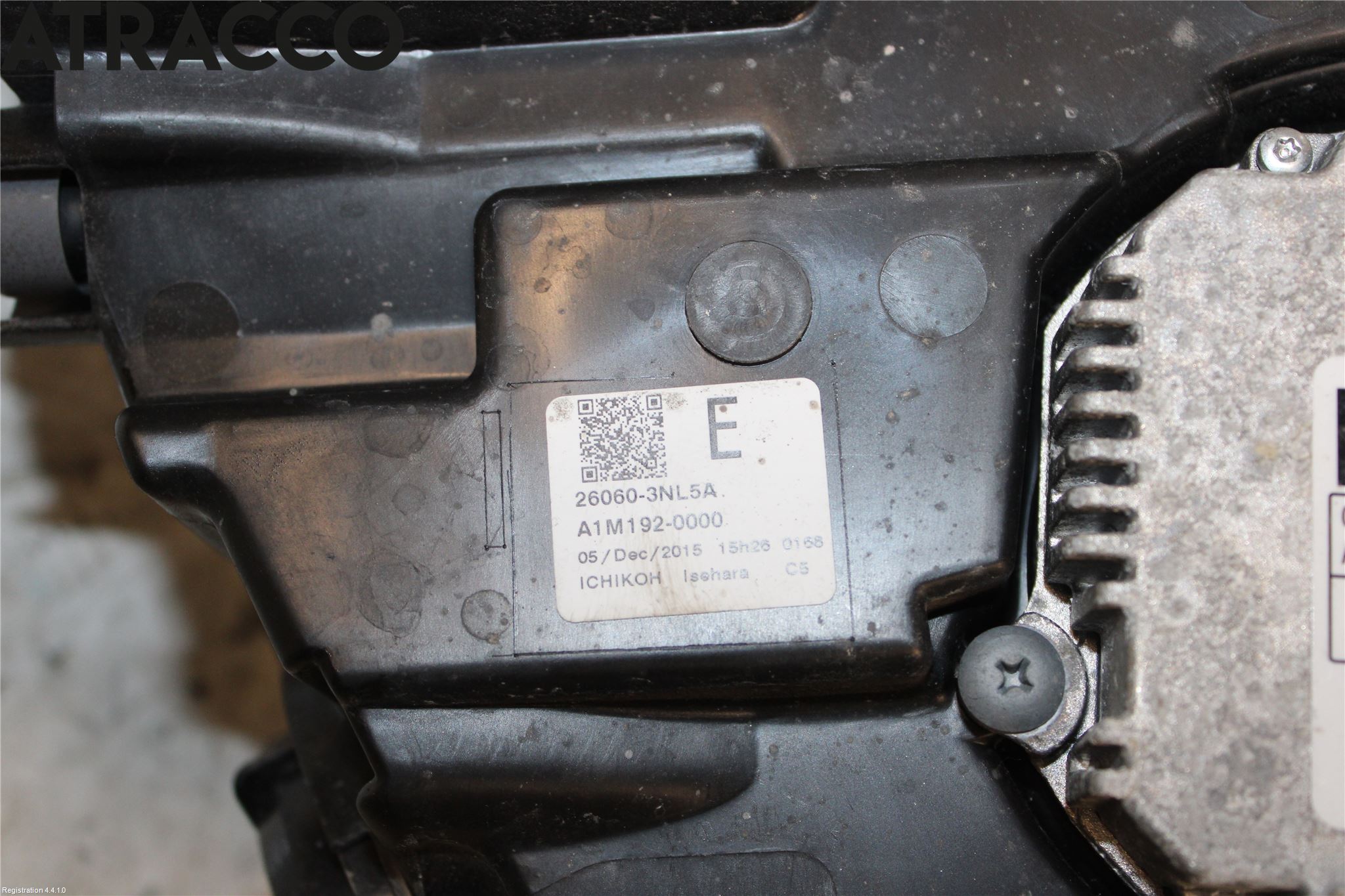 Nissan LEAF 11-17 Frontlykt Venstre