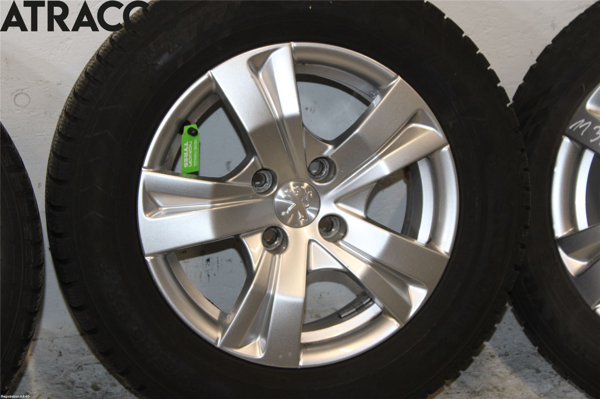 Peugeot 2008 13-20 Dekk Vinter På Alu Felg 4Stk