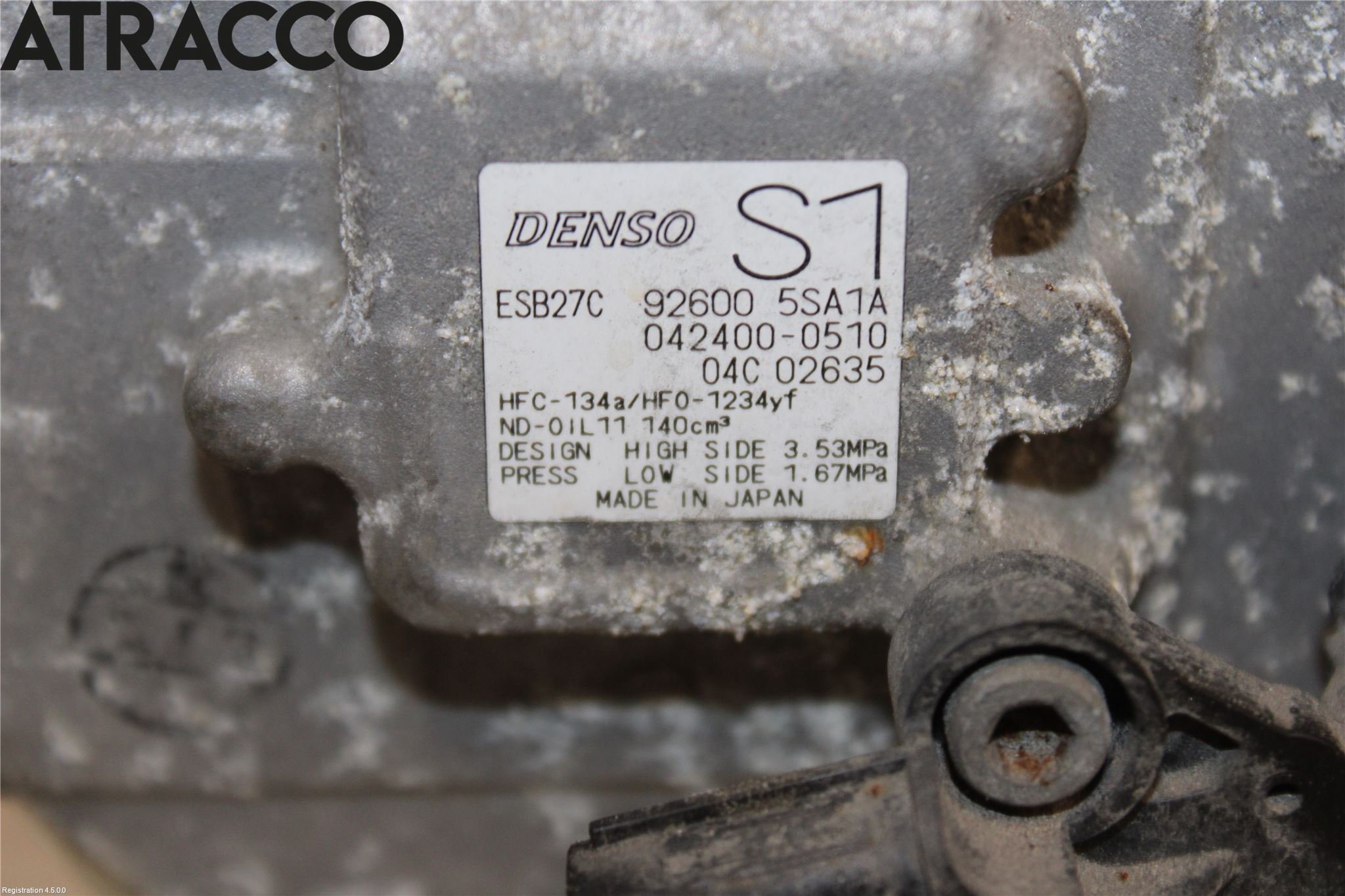 Nissan LEAF 18- Varme Ac Kompressor