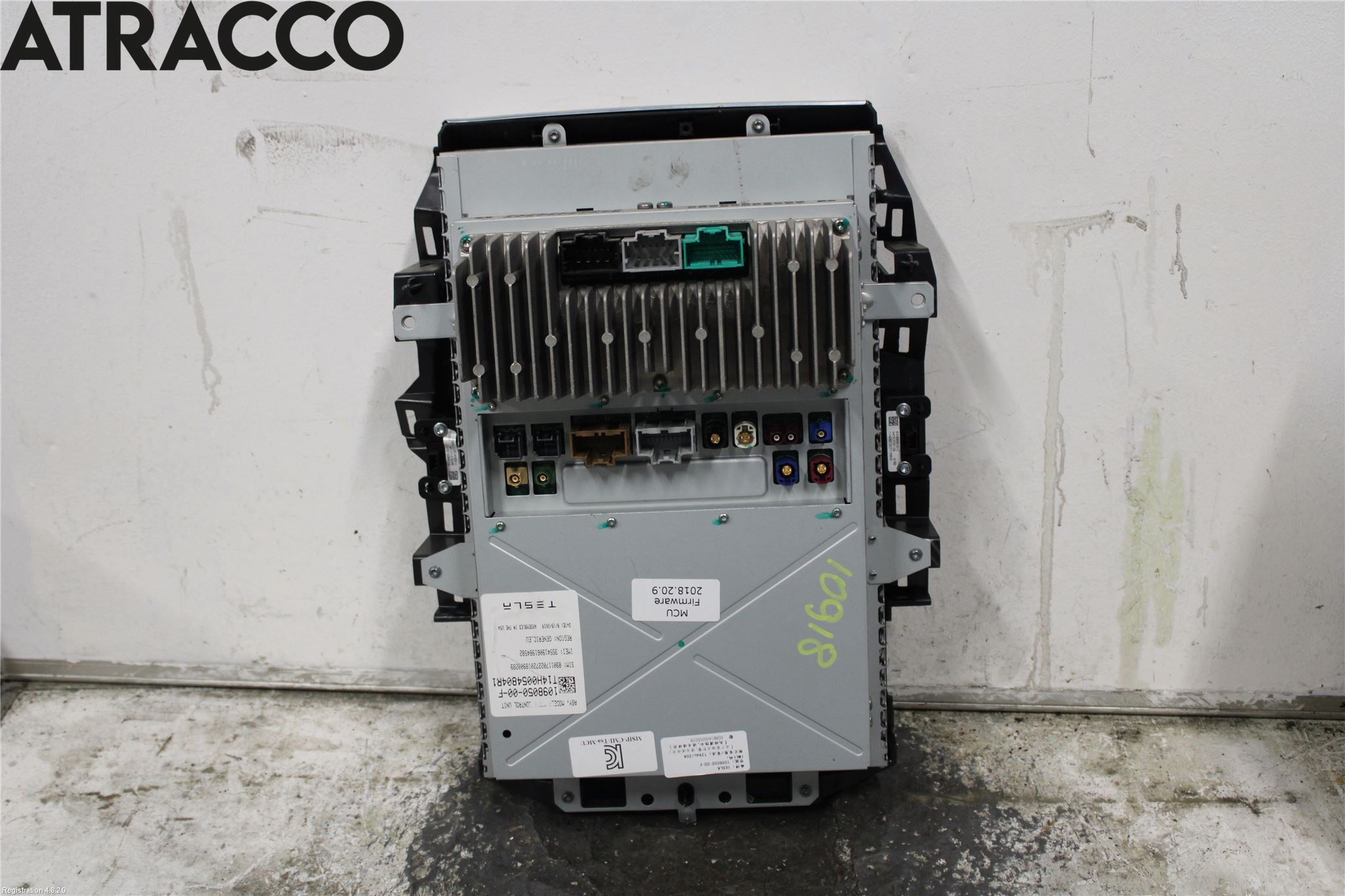 Tesla MODEL S 13- Multifunktionsdisplay