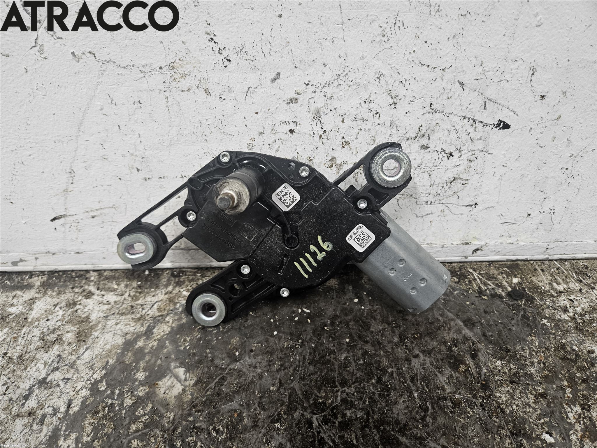 Volkswagen VW GOLF VI 09-13 Viskermotor Bakluke