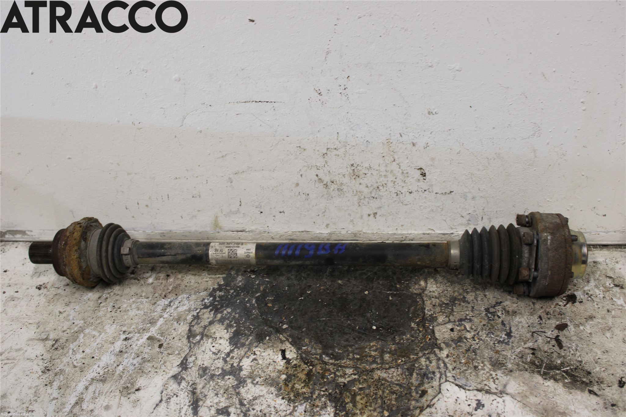 Volkswagen VW GOLF / E-GOLF VII 13-20 Drivaksel Bak Kompl Høyre