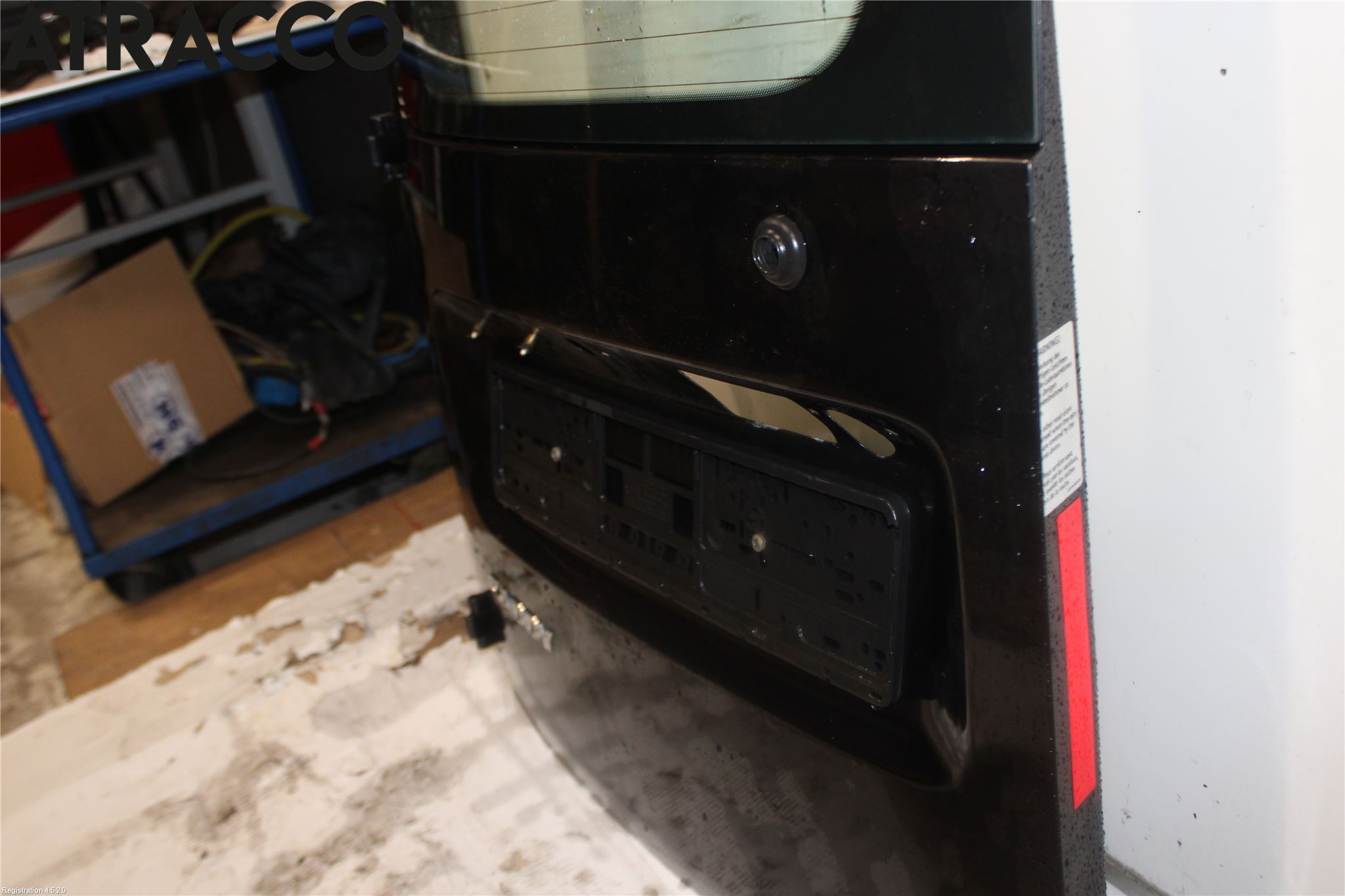 Volkswagen VW CADDY 11-15 Bakrute I Dør Venstre Van-Var